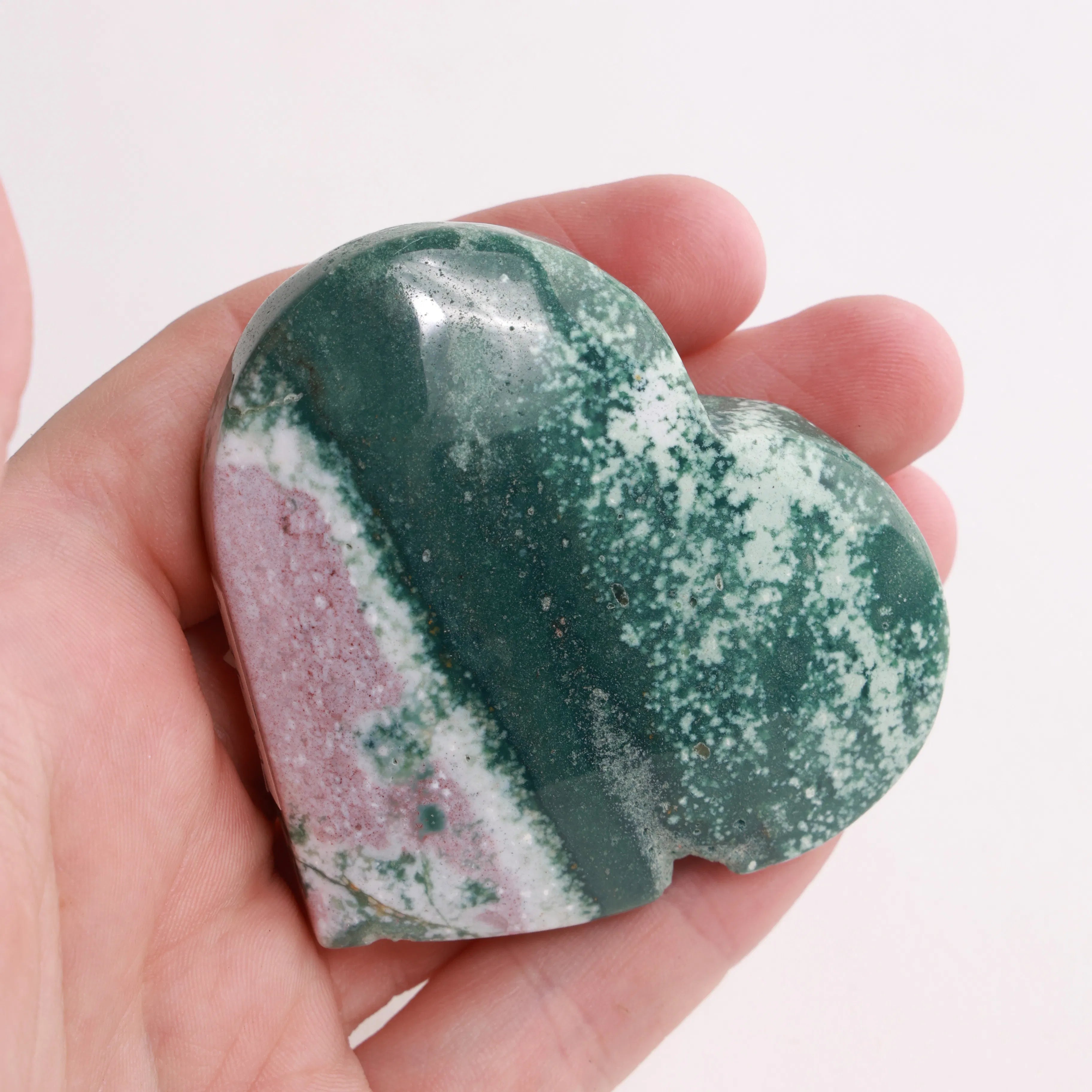 Ocean Jasper Moons, Towers, Leaves & Hearts | Choose Yours