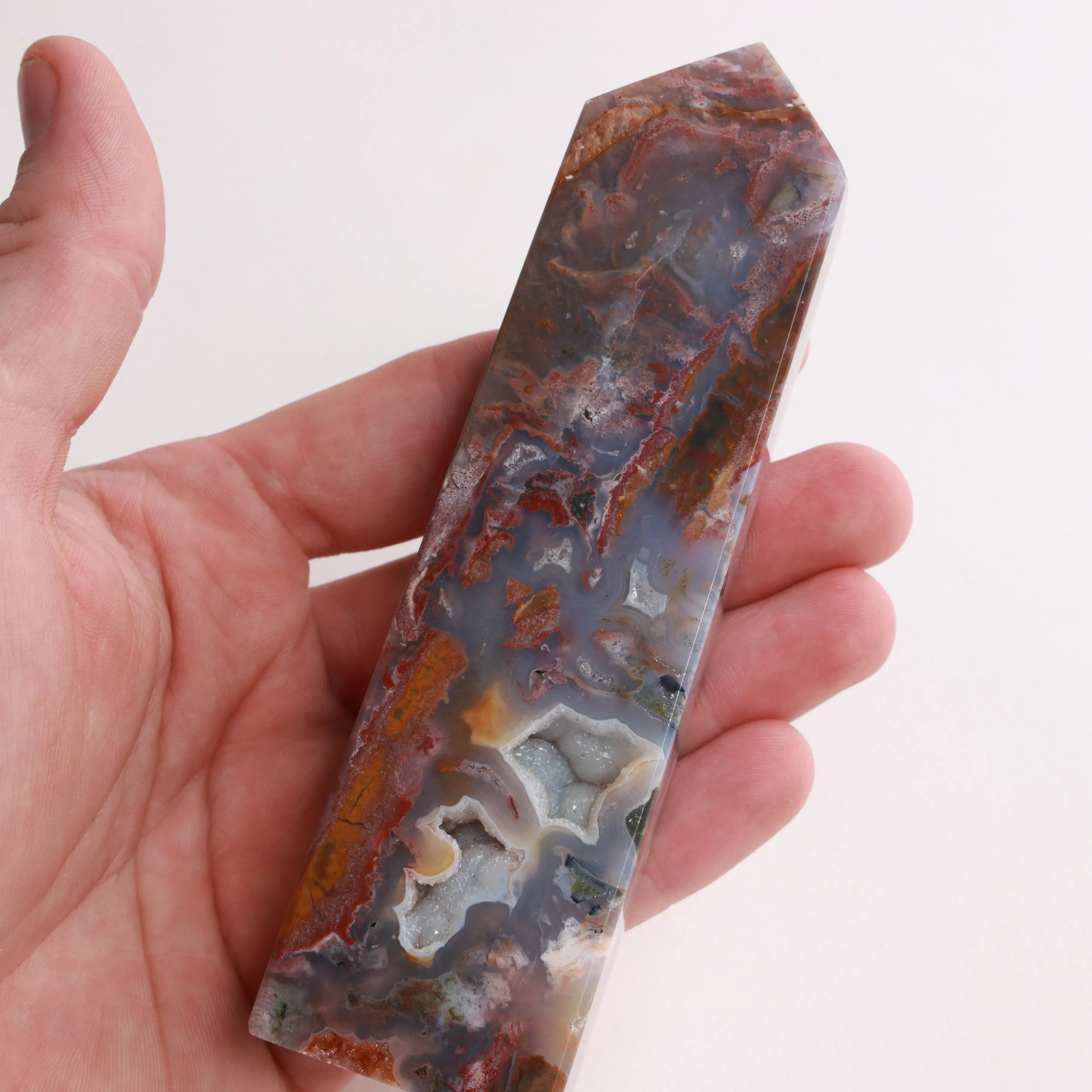 Ocean Jasper Moons, Towers, Leaves & Hearts | Choose Yours