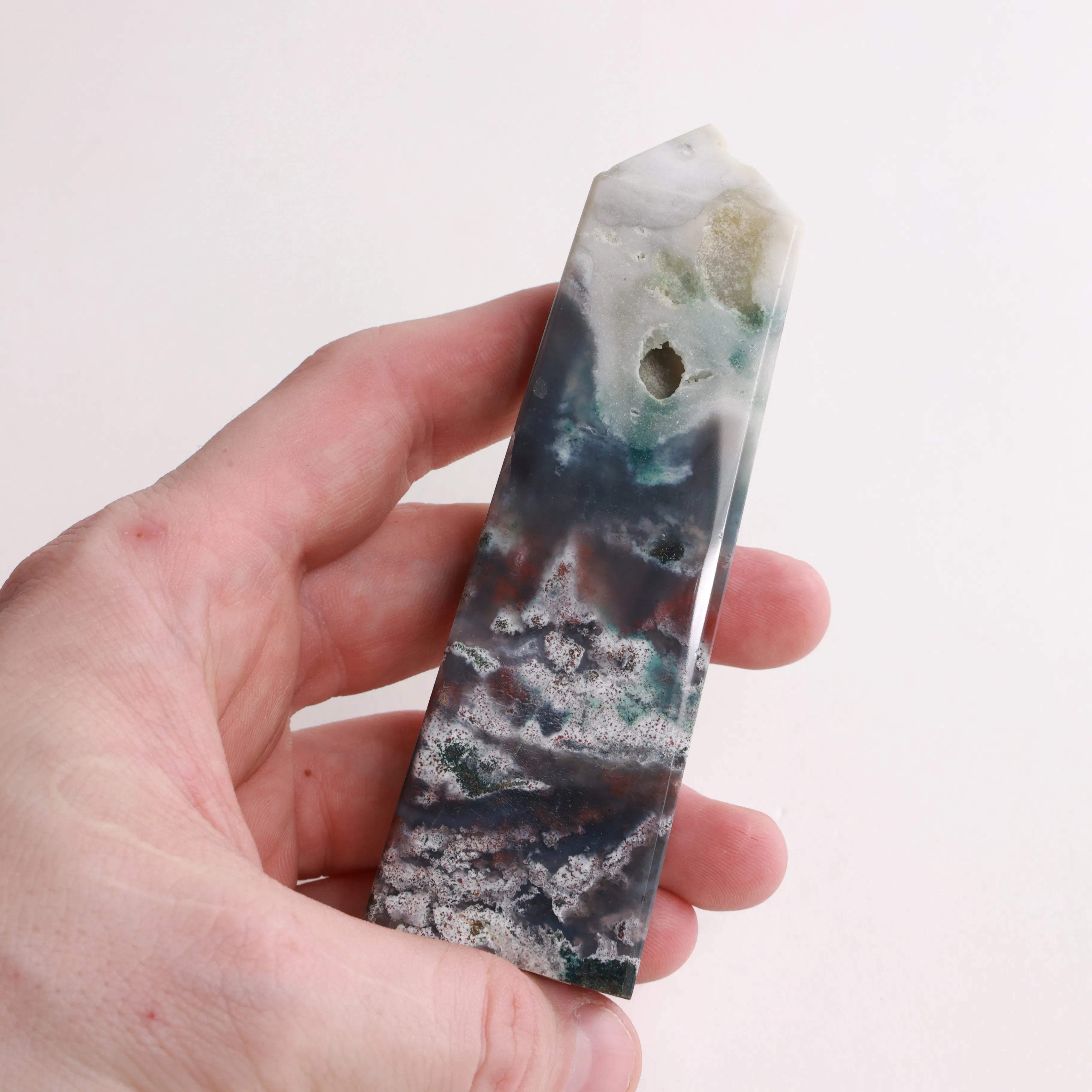 Ocean Jasper Moons, Towers, Leaves & Hearts | Choose Yours