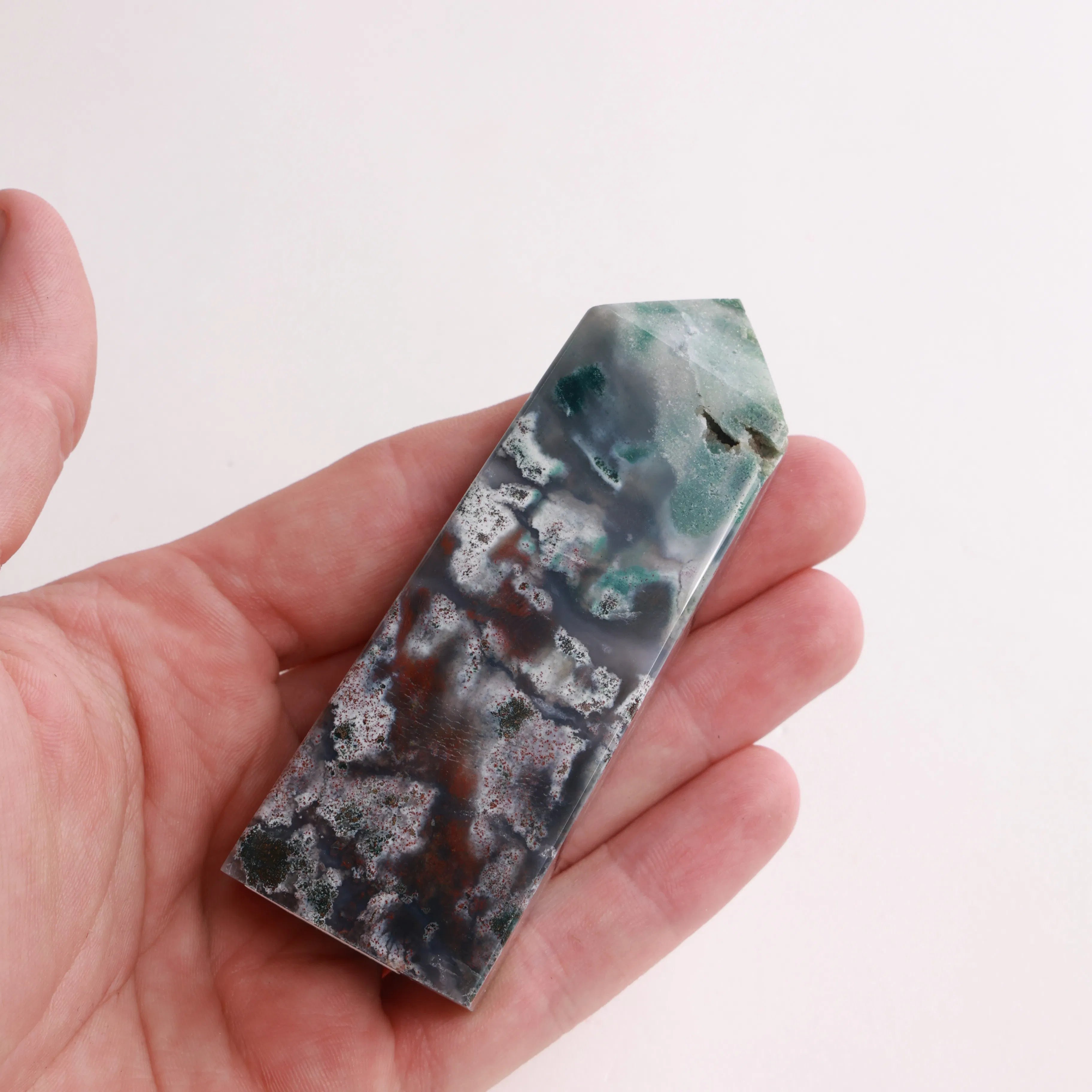 Ocean Jasper Moons, Towers, Leaves & Hearts | Choose Yours
