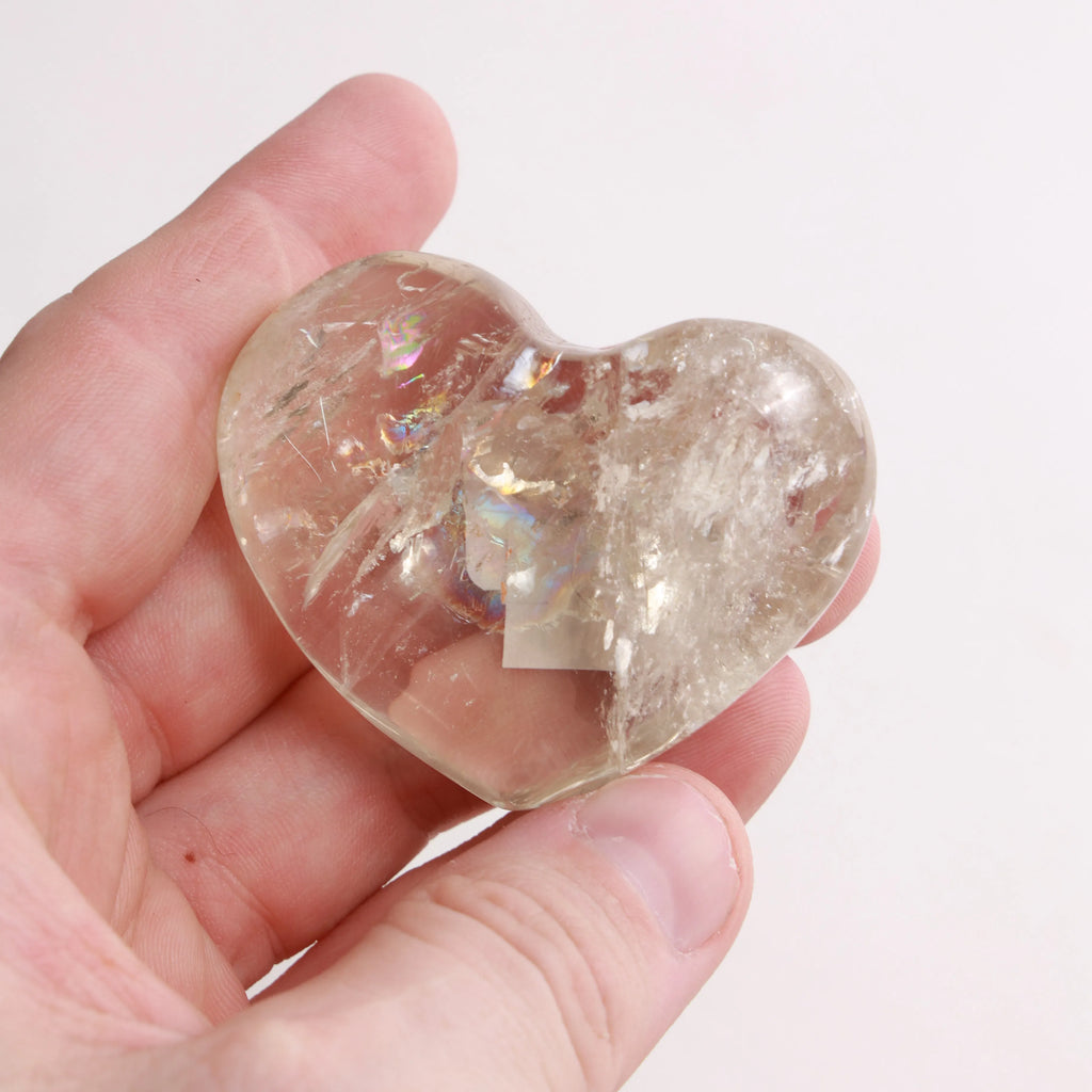 Smoky Citrine Palmstones, Hearts & Moons | Pick Yours Out