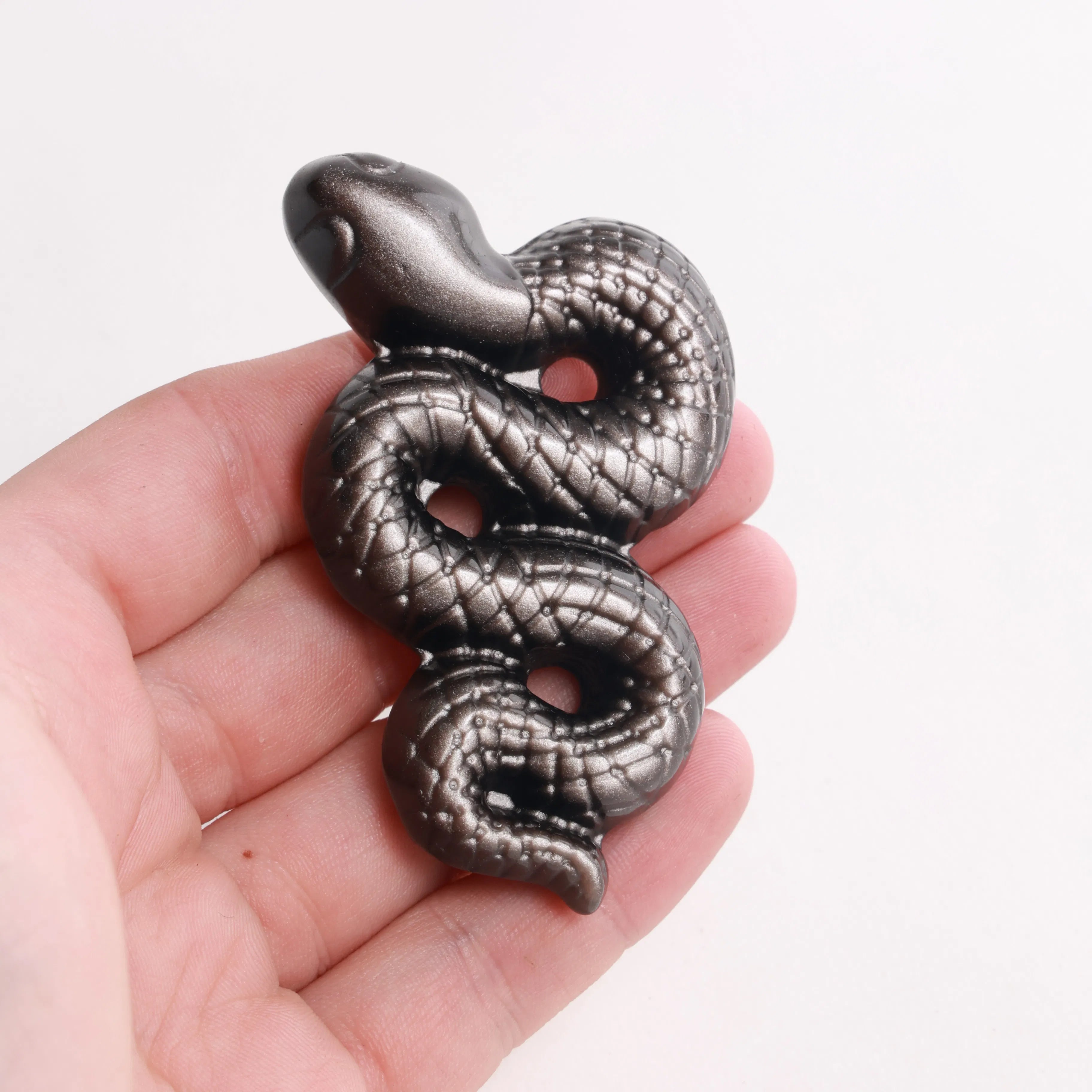 Obsidian Crystal — Carvings, Moons, Hearts & Palmstones (Exact & Intuitively Chosen)