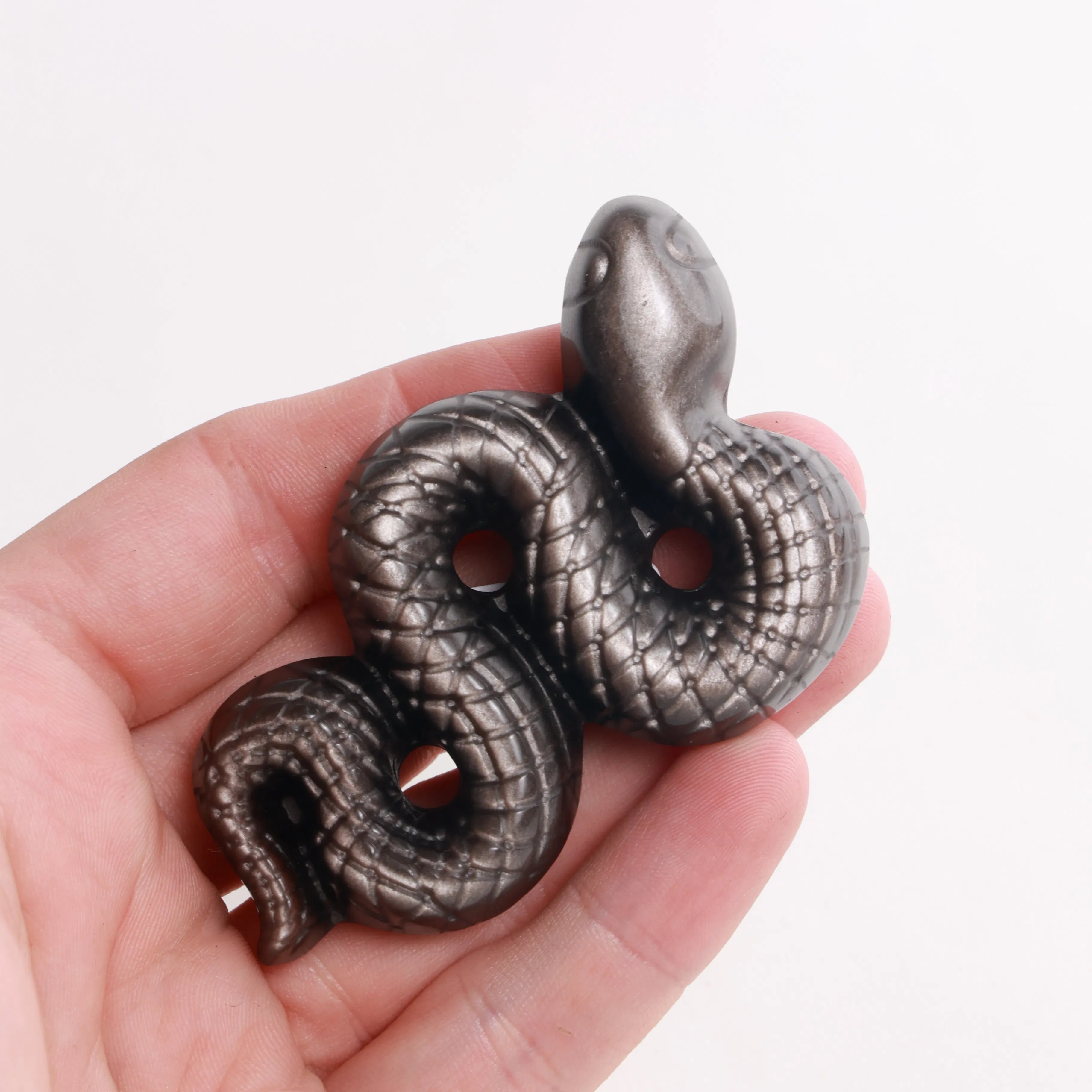 Obsidian Crystal — Carvings, Moons, Hearts & Palmstones (Exact & Intuitively Chosen)