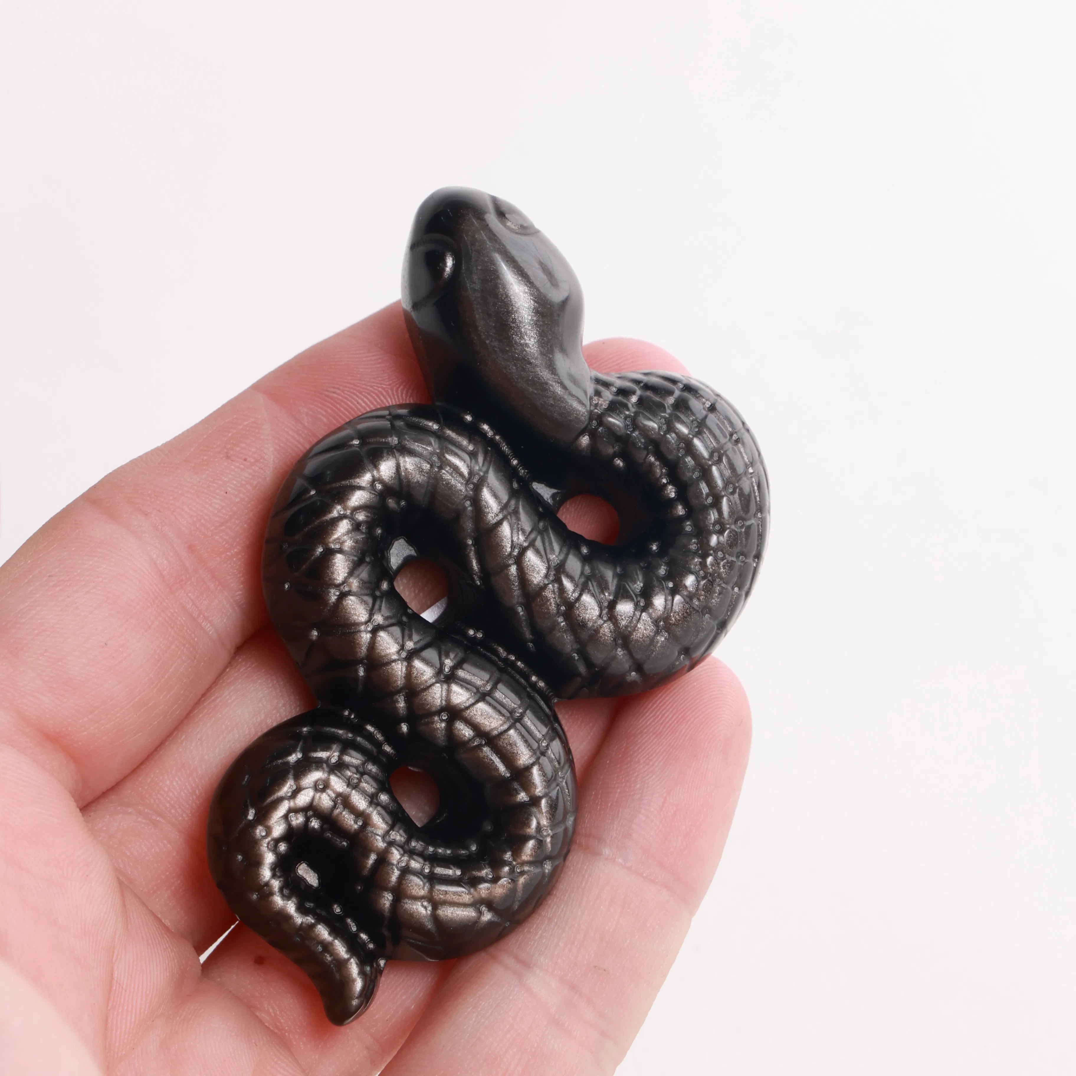 Obsidian Crystal — Carvings, Moons, Hearts & Palmstones (Exact & Intuitively Chosen)