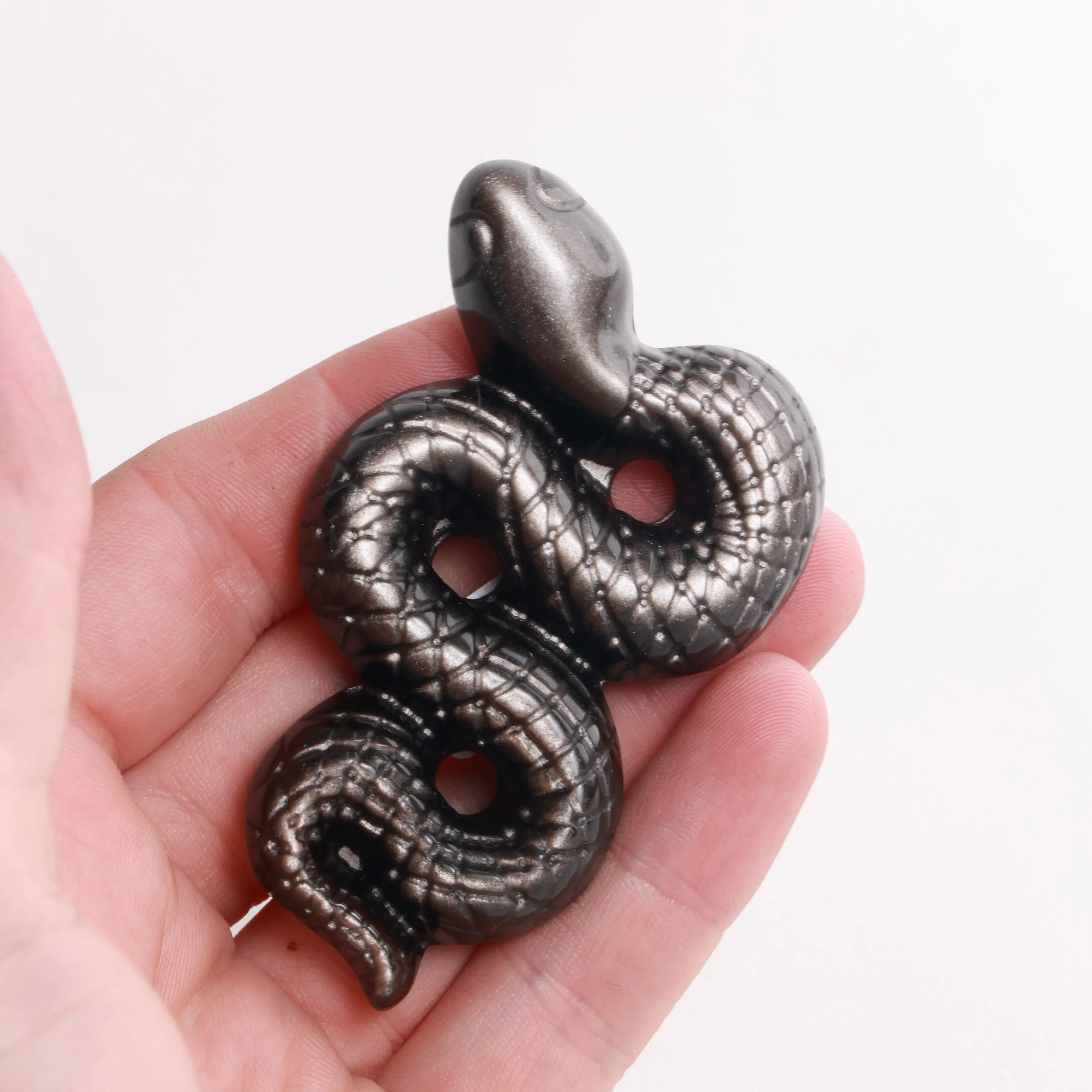 Obsidian Crystal — Carvings, Moons, Hearts & Palmstones (Exact & Intuitively Chosen)