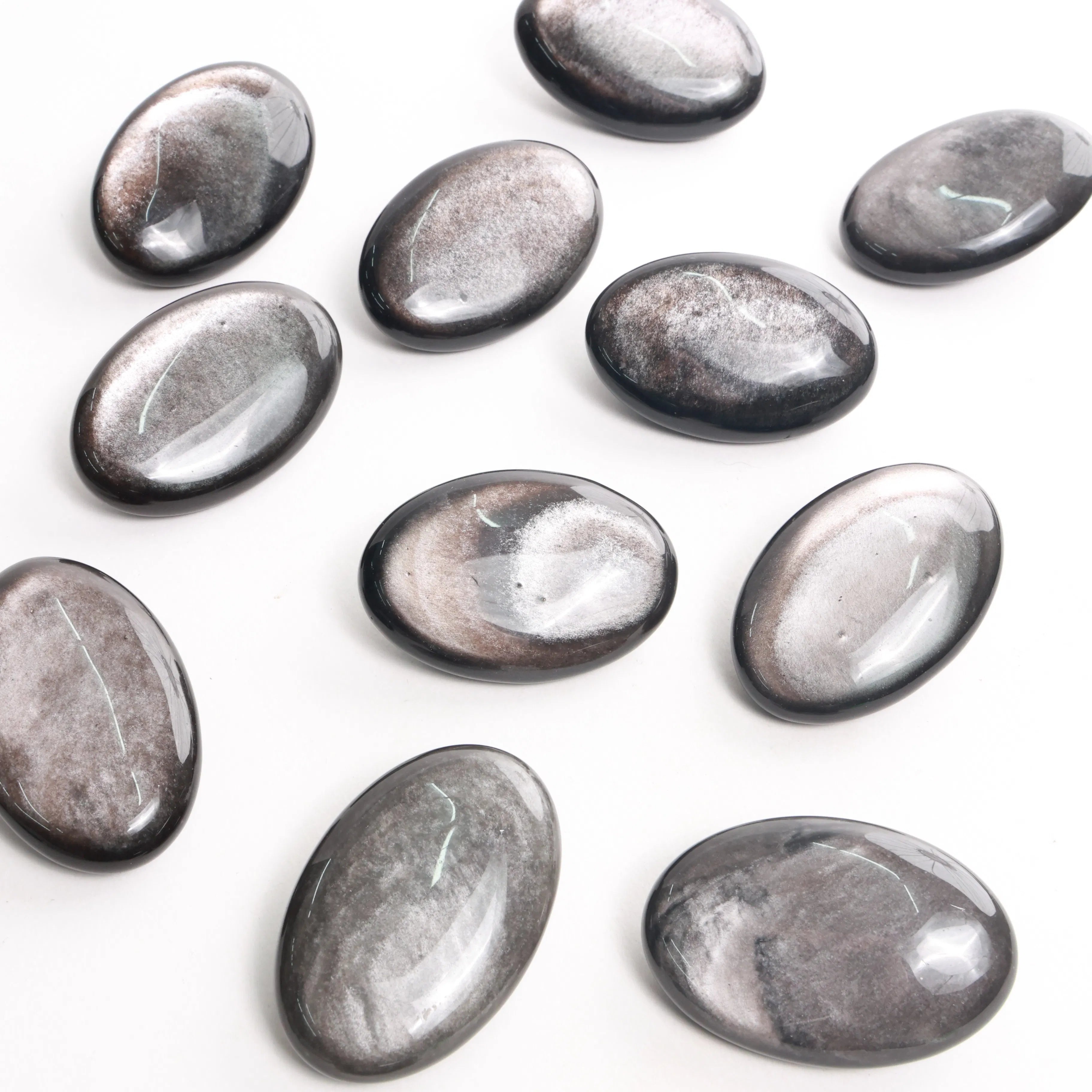 Obsidian Crystal — Carvings, Moons, Hearts & Palmstones (Exact & Intuitively Chosen)