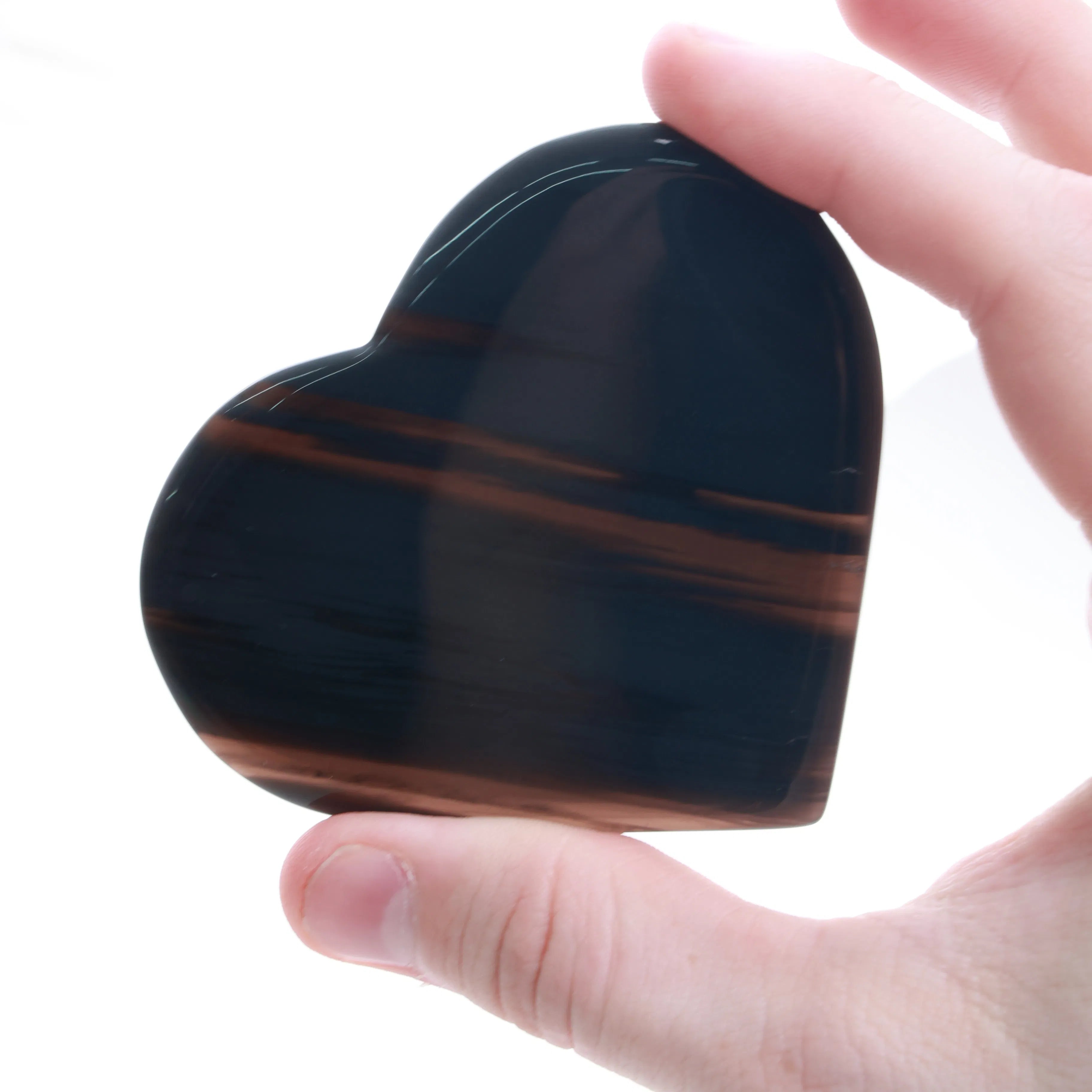 Obsidian Crystal — Carvings, Moons, Hearts & Palmstones (Exact & Intuitively Chosen)
