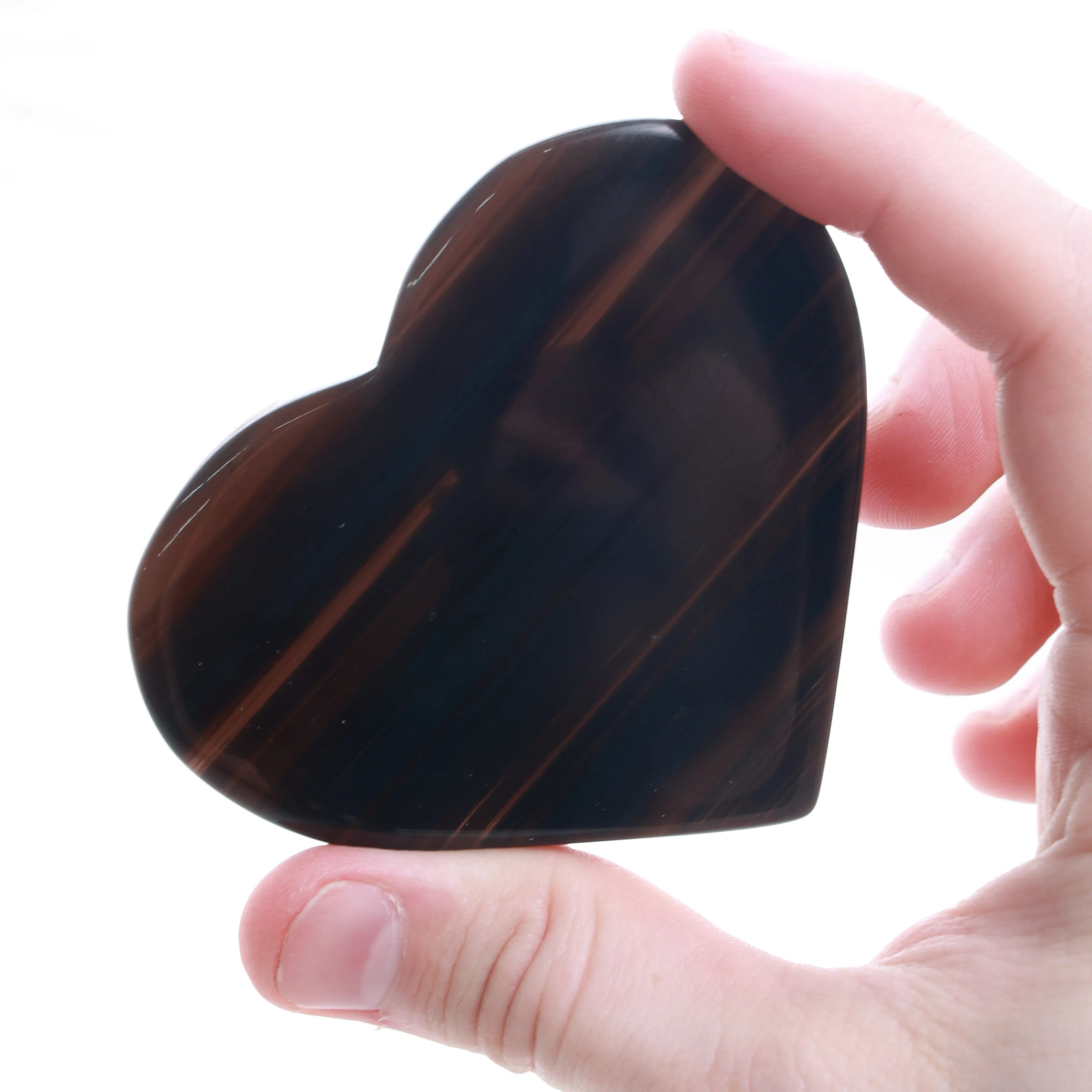 Obsidian Crystal — Carvings, Moons, Hearts & Palmstones (Exact & Intuitively Chosen)