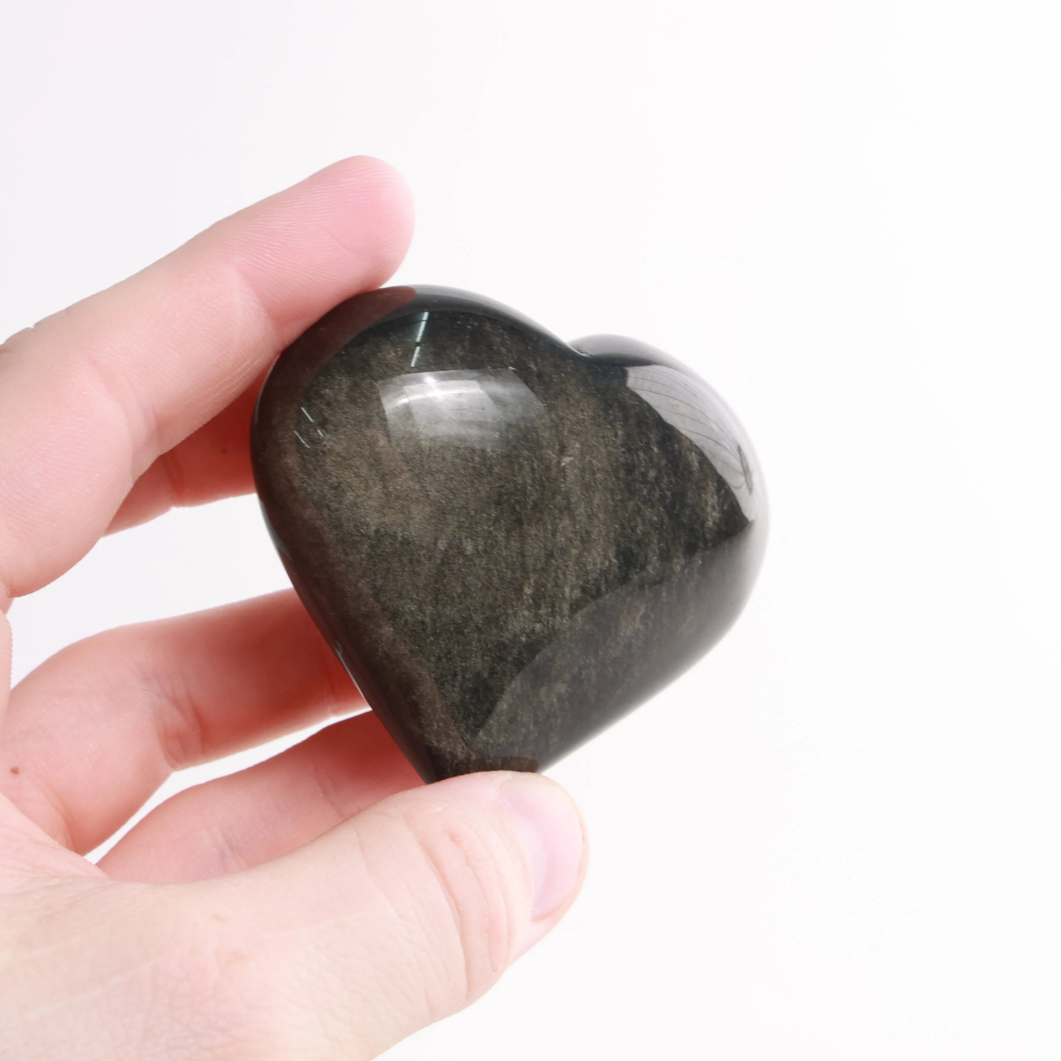 Obsidian Crystal — Carvings, Moons, Hearts & Palmstones (Exact & Intuitively Chosen)