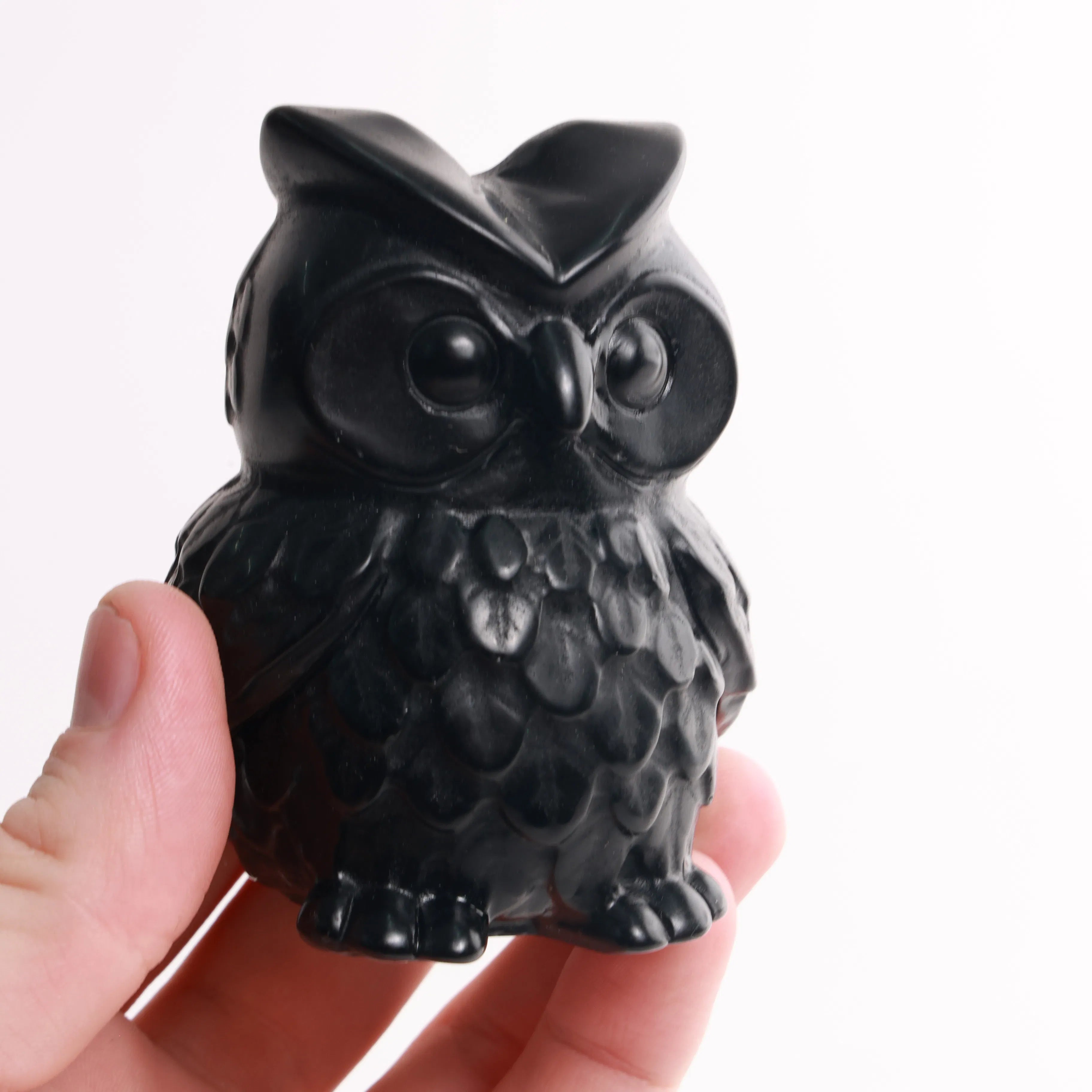 Obsidian Crystal — Carvings, Moons, Hearts & Palmstones (Exact & Intuitively Chosen)