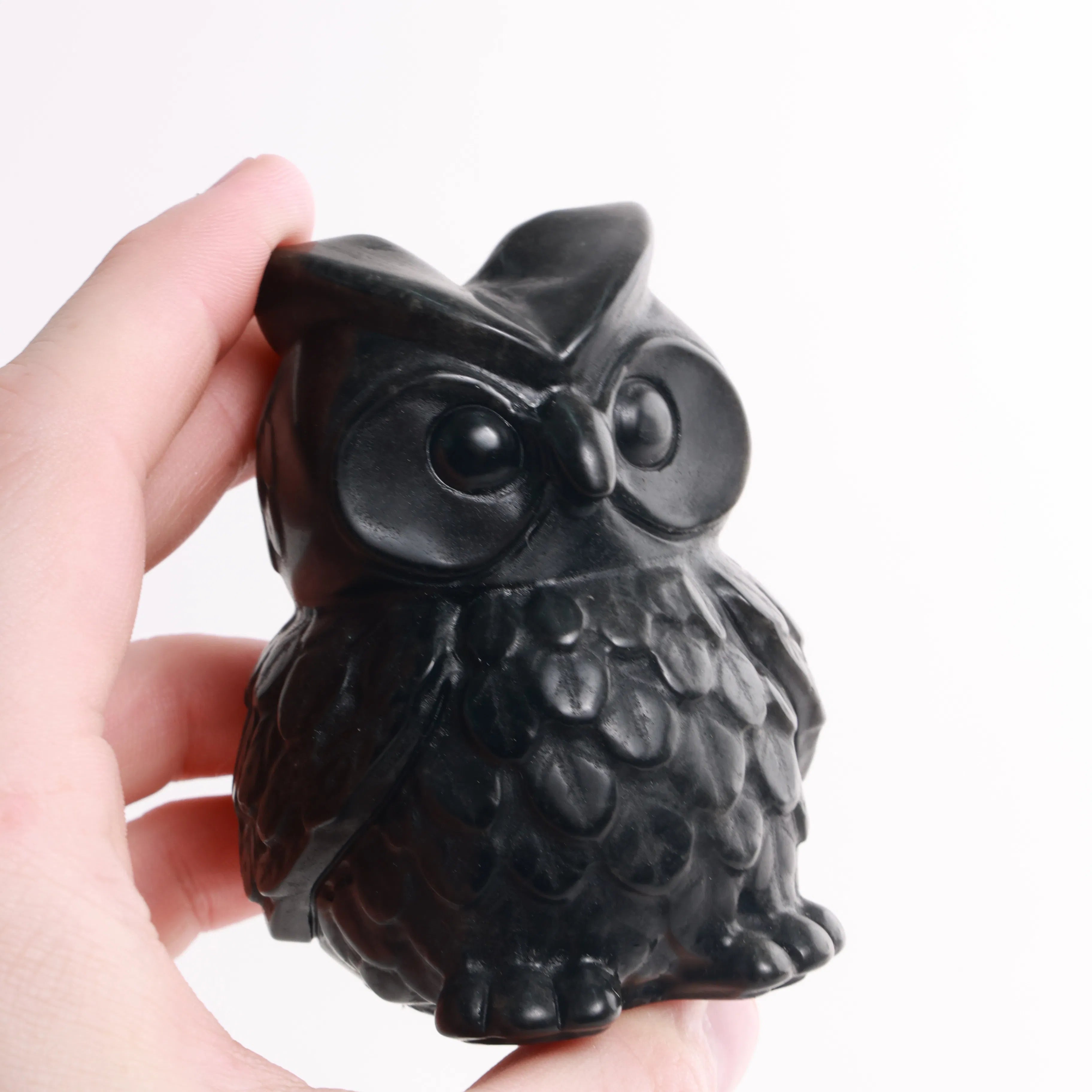 Obsidian Crystal — Carvings, Moons, Hearts & Palmstones (Exact & Intuitively Chosen)