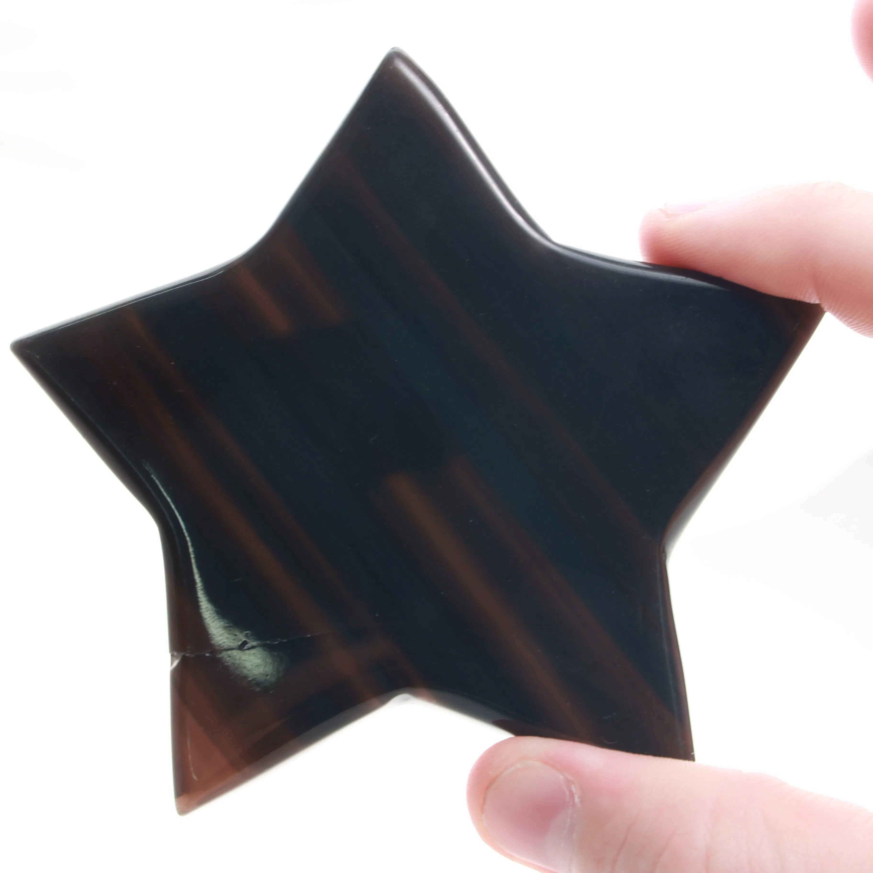 Obsidian Crystal — Carvings, Moons, Hearts & Palmstones (Exact & Intuitively Chosen)