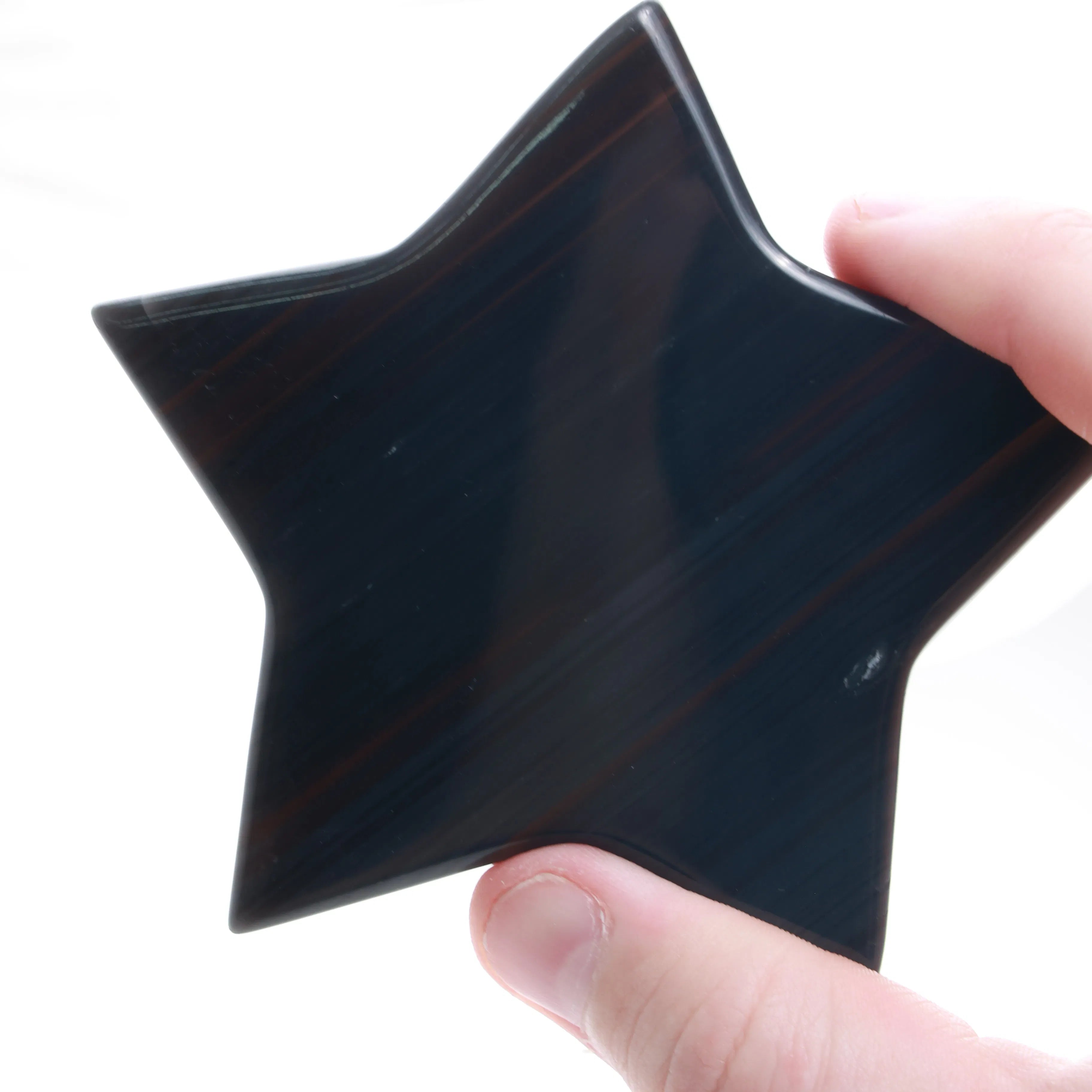 Obsidian Crystal — Carvings, Moons, Hearts & Palmstones (Exact & Intuitively Chosen)