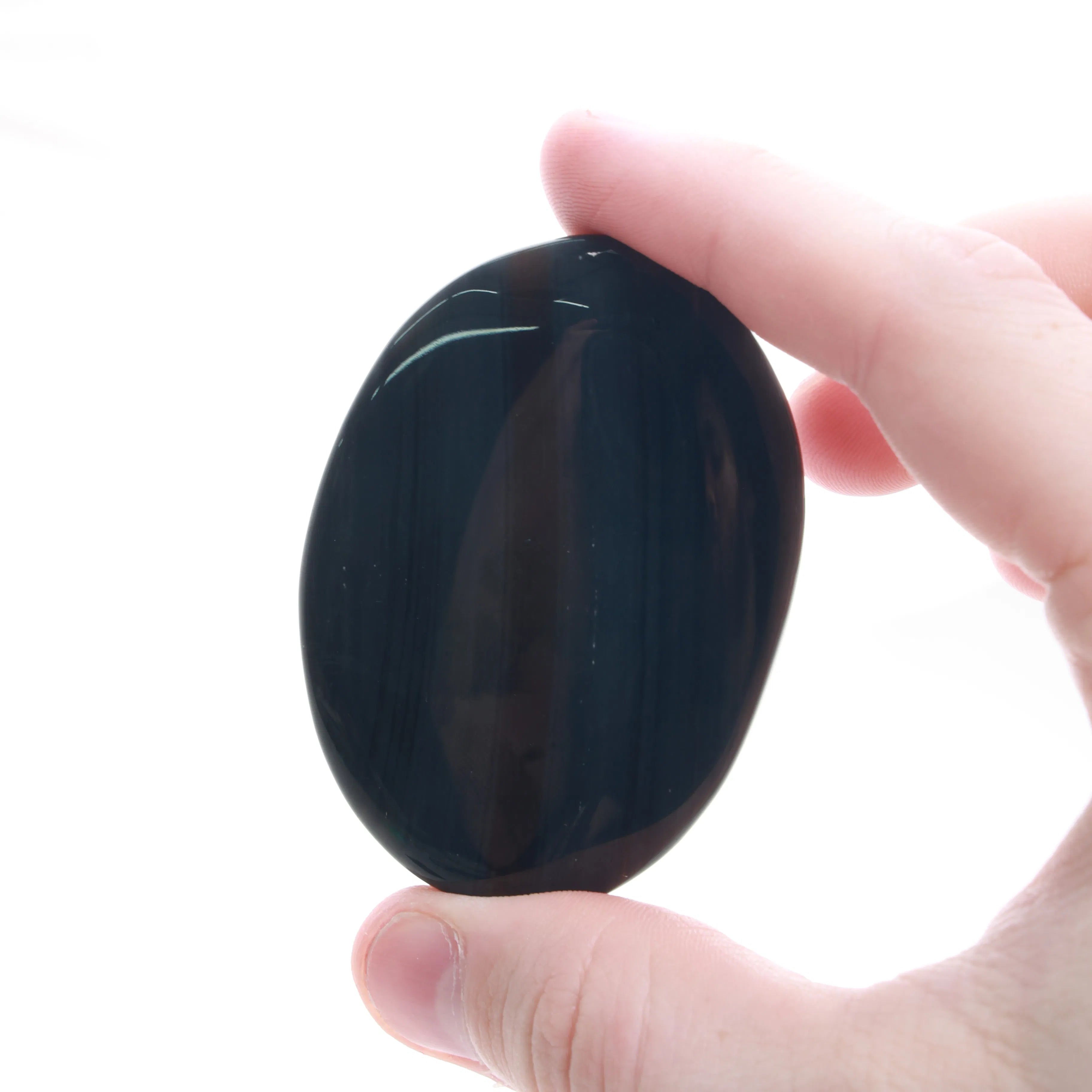 Obsidian Crystal — Carvings, Moons, Hearts & Palmstones (Exact & Intuitively Chosen)