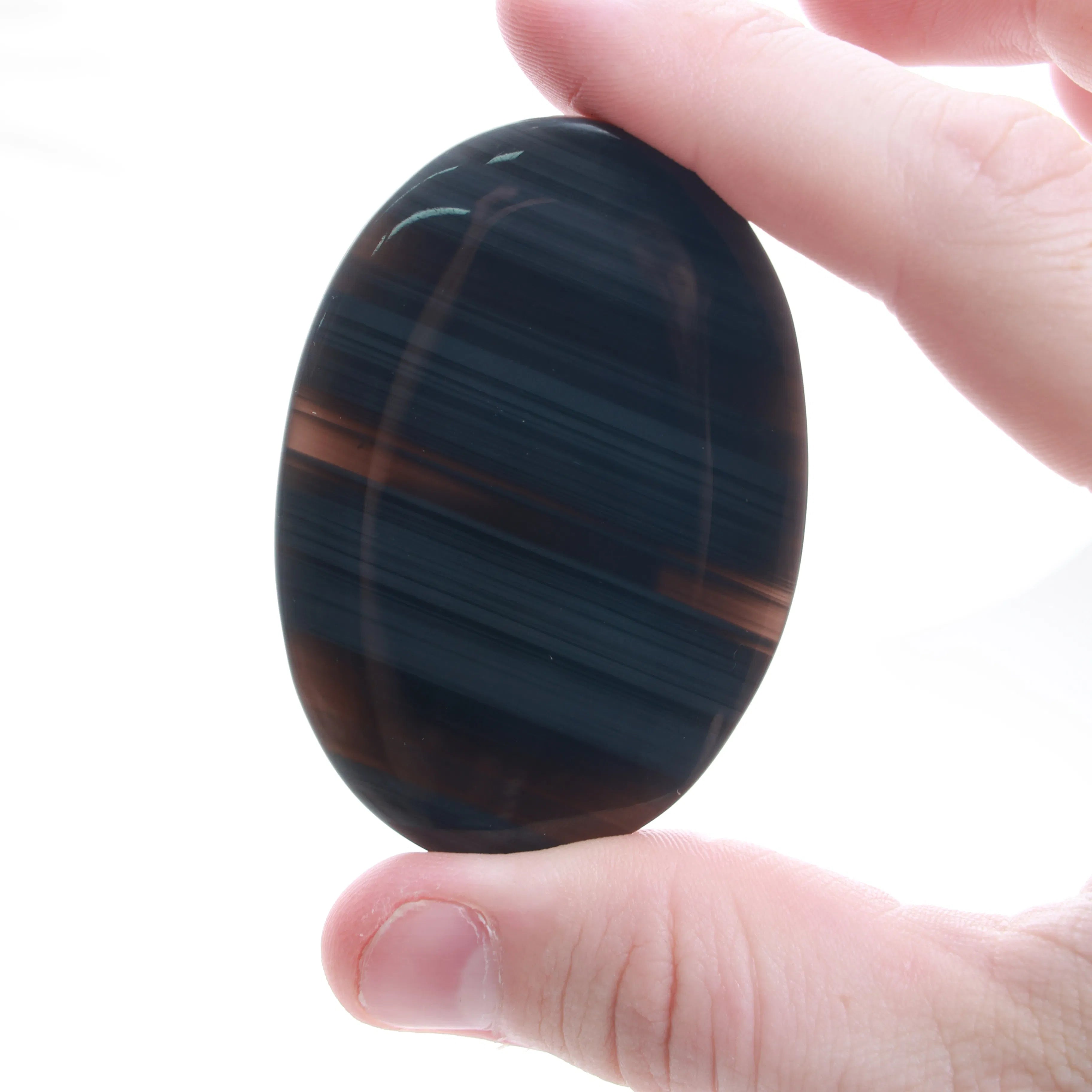 Obsidian Crystal — Carvings, Moons, Hearts & Palmstones (Exact & Intuitively Chosen)