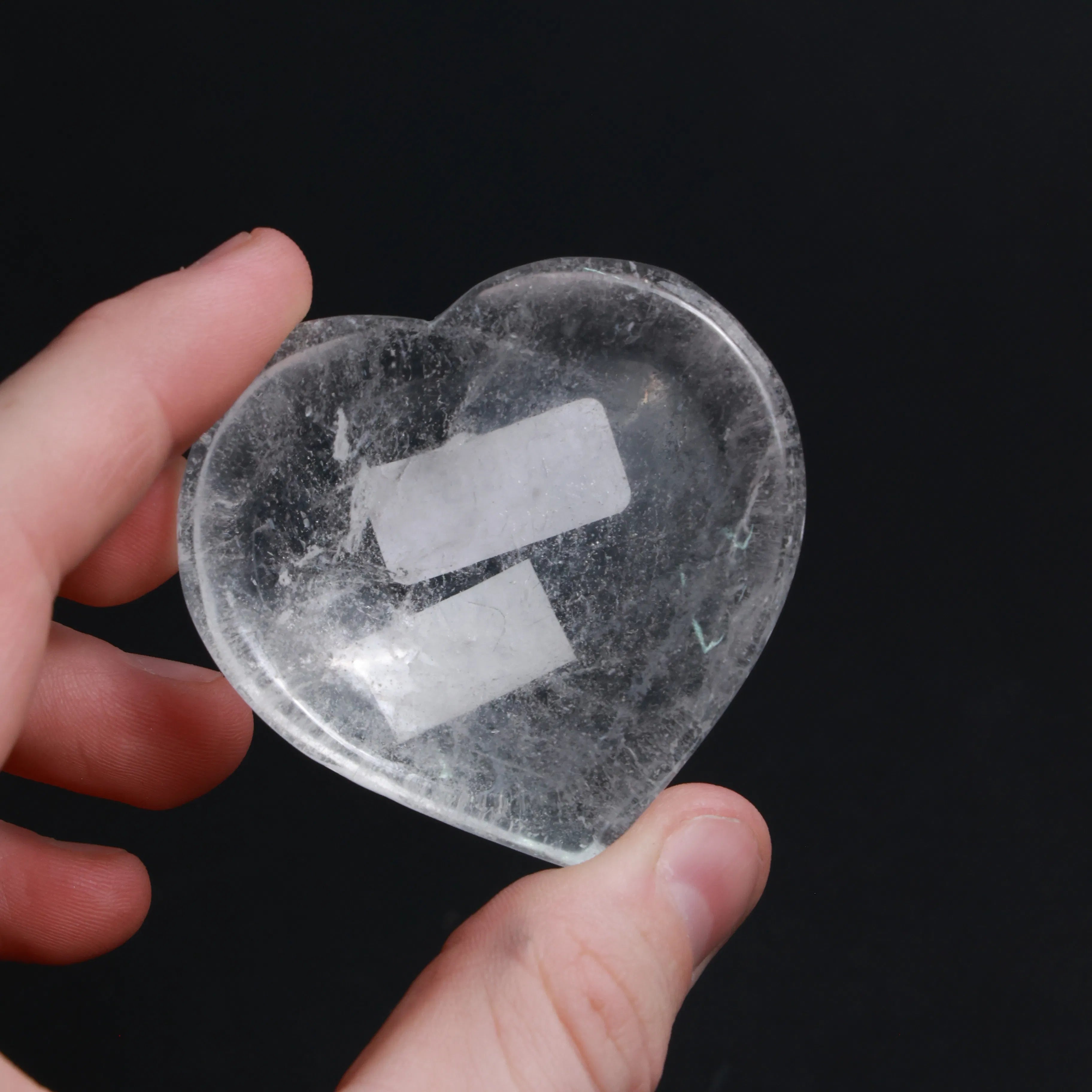 Clear Quartz Bowls — Heart Bowls & Triple Moon Bowls