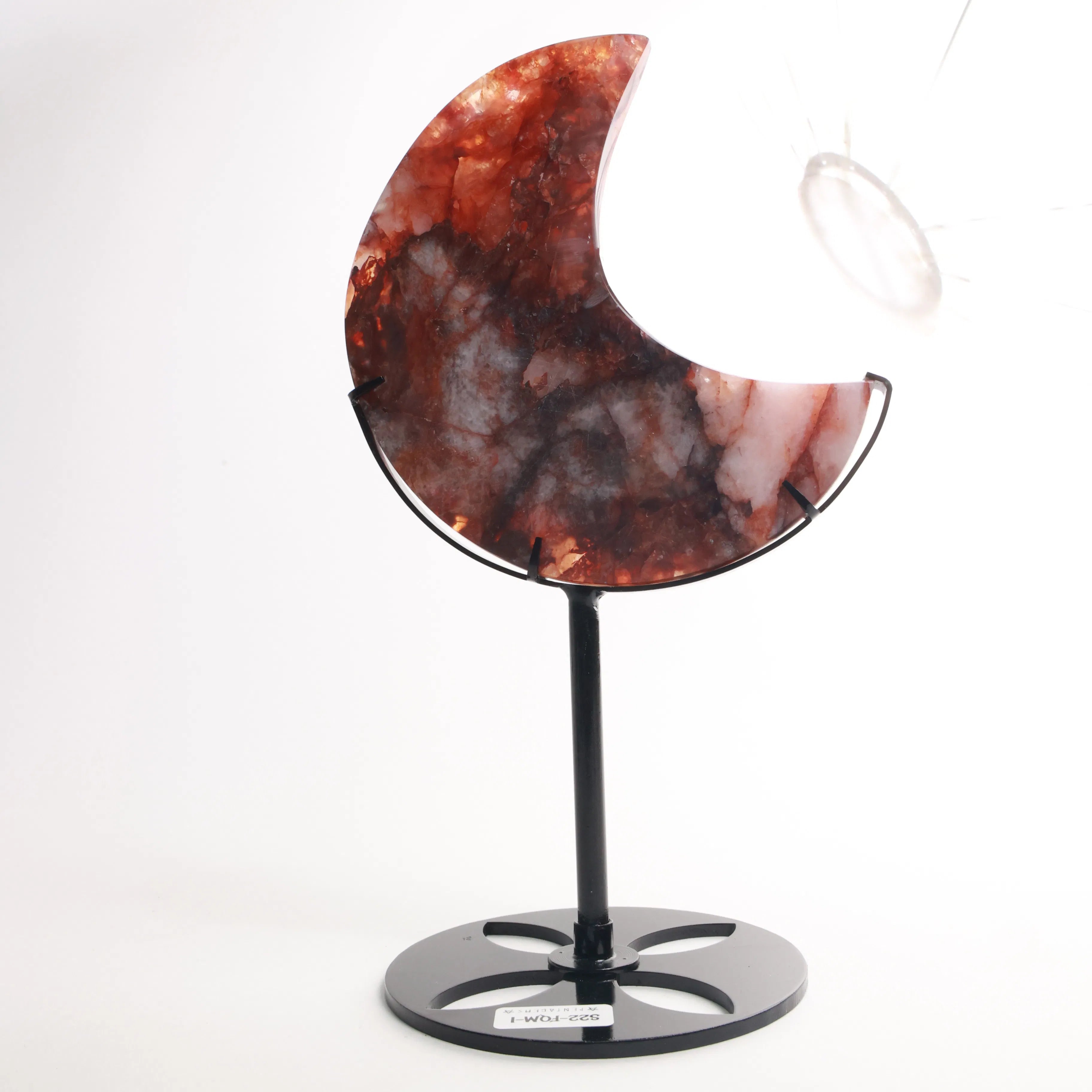Polished Fire Quartz Crystals — Towers & Freeforms