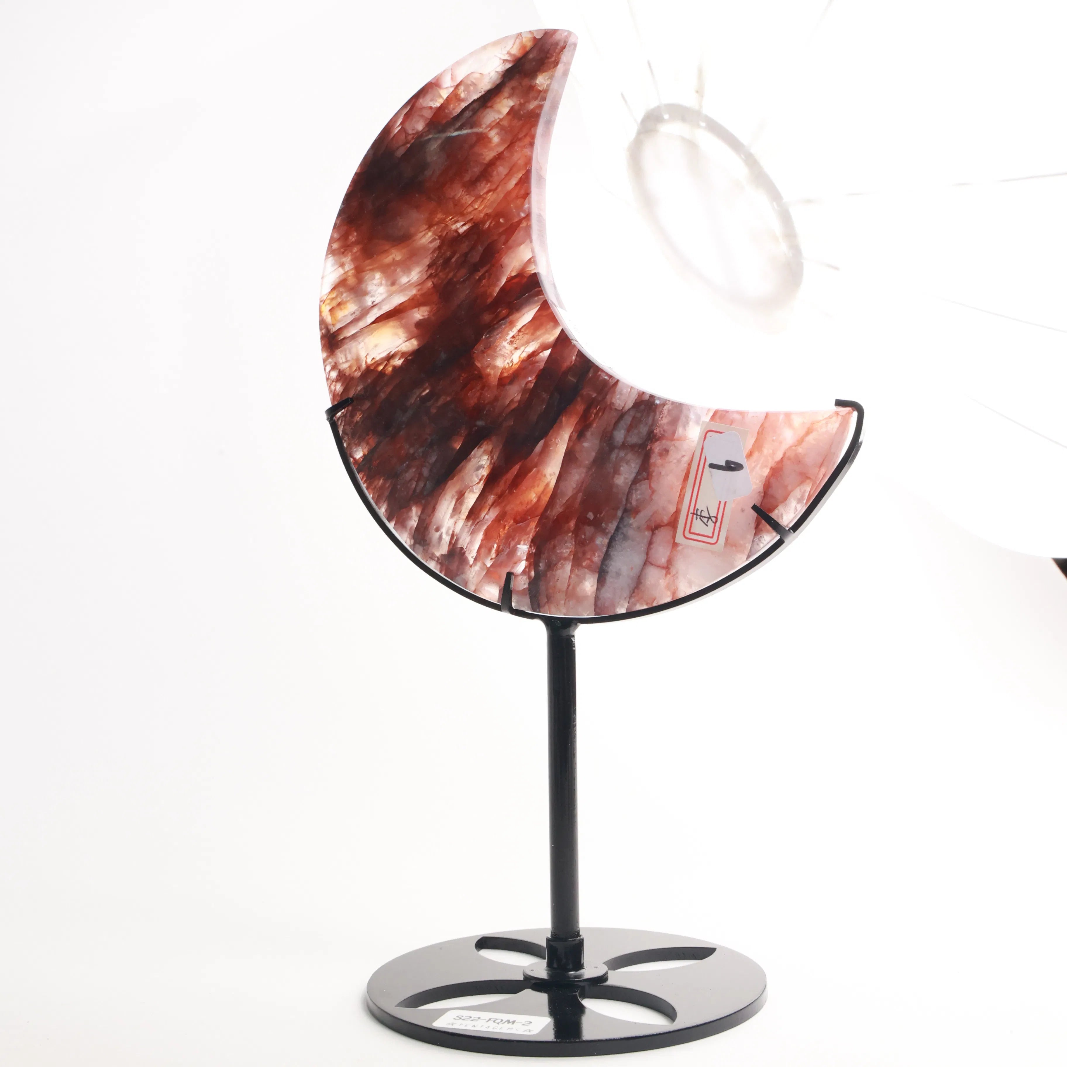 Polished Fire Quartz Crystals — Towers & Freeforms