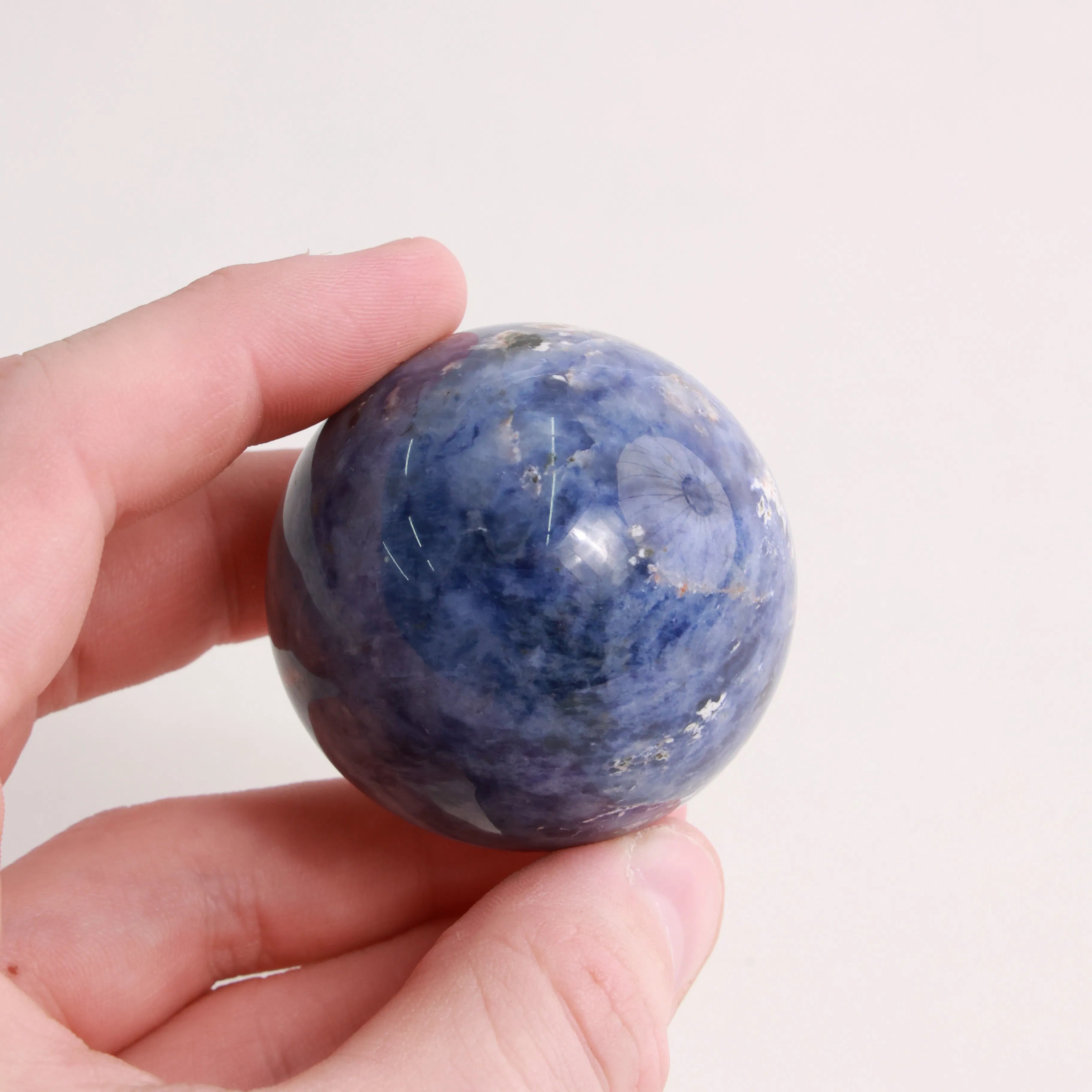 Polished Sodalite — Polished Spheres & Bowls (Exact Pieces)