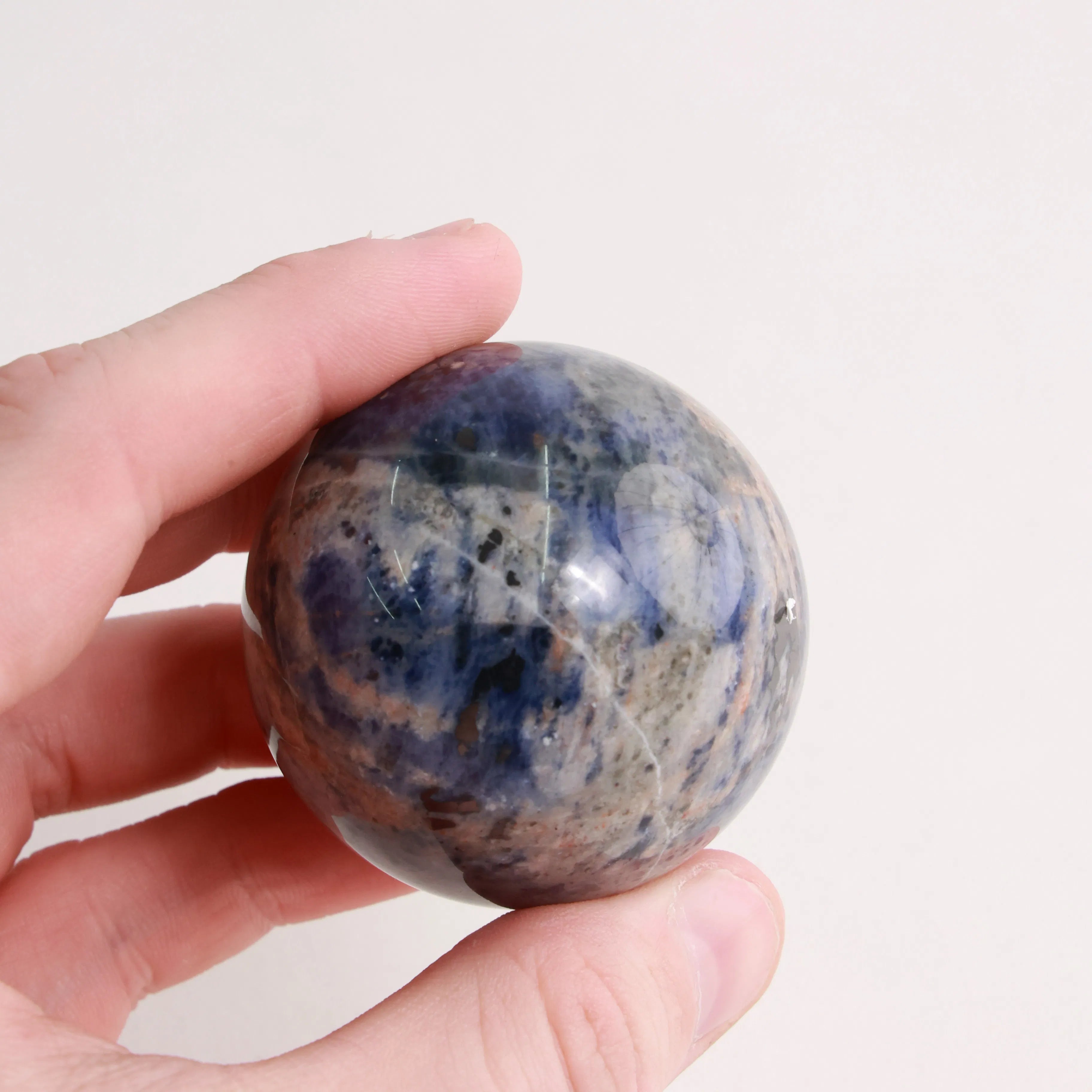 Polished Sodalite — Polished Spheres & Bowls (Exact Pieces)