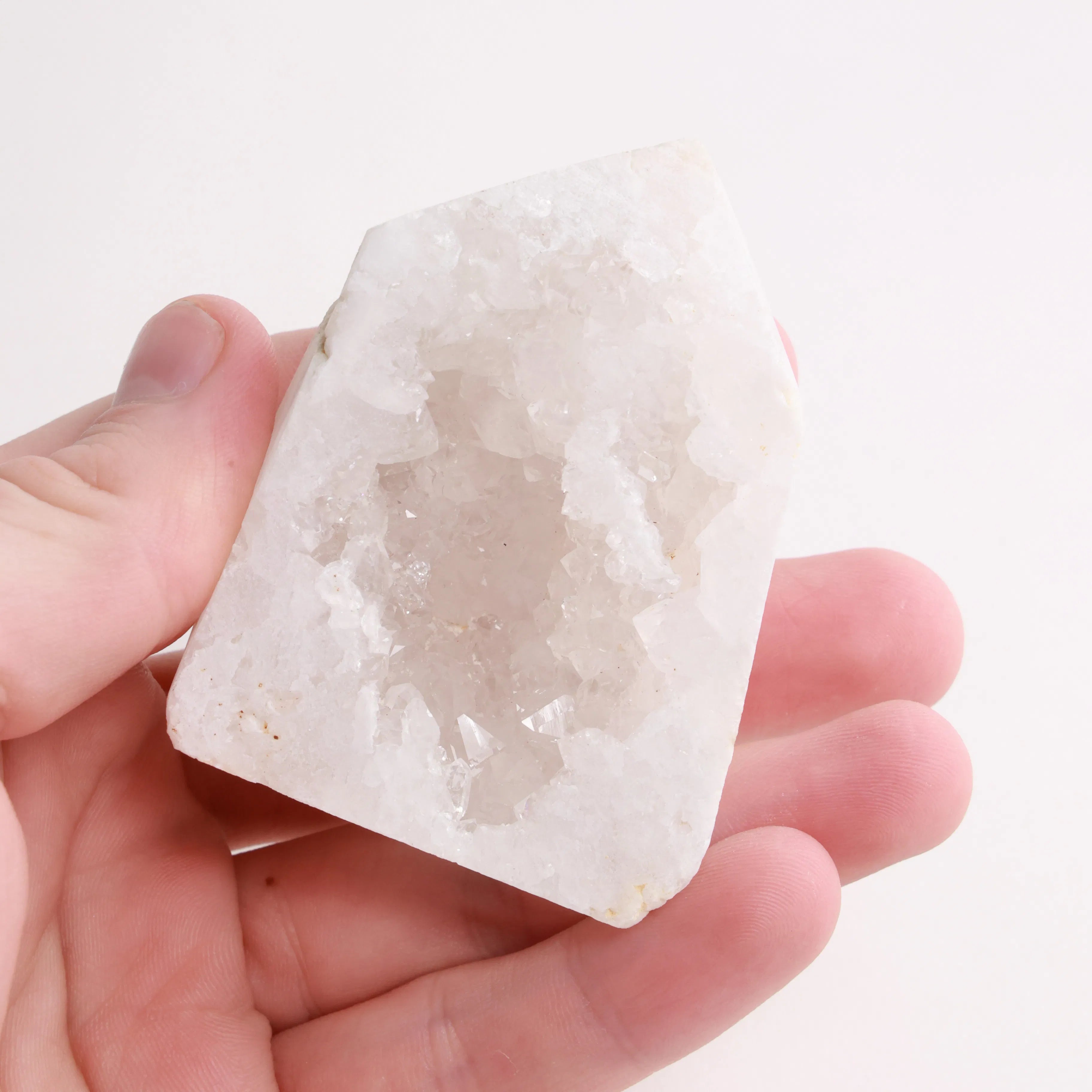 Quartz Geode Towers & Hearts — Semi-Raw Crystal (Exact Pieces)