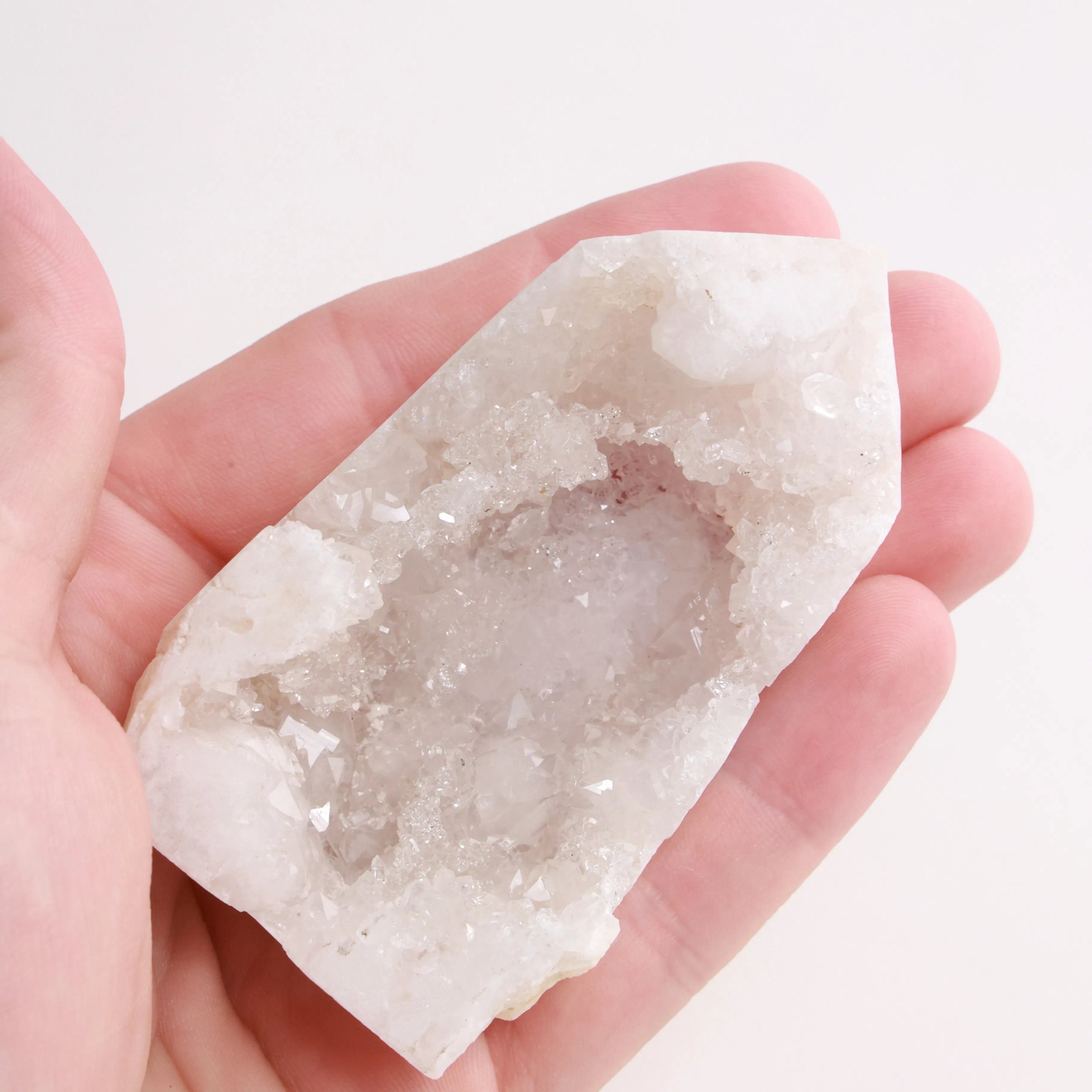 Quartz Geode Towers & Hearts — Semi-Raw Crystal (Exact Pieces)