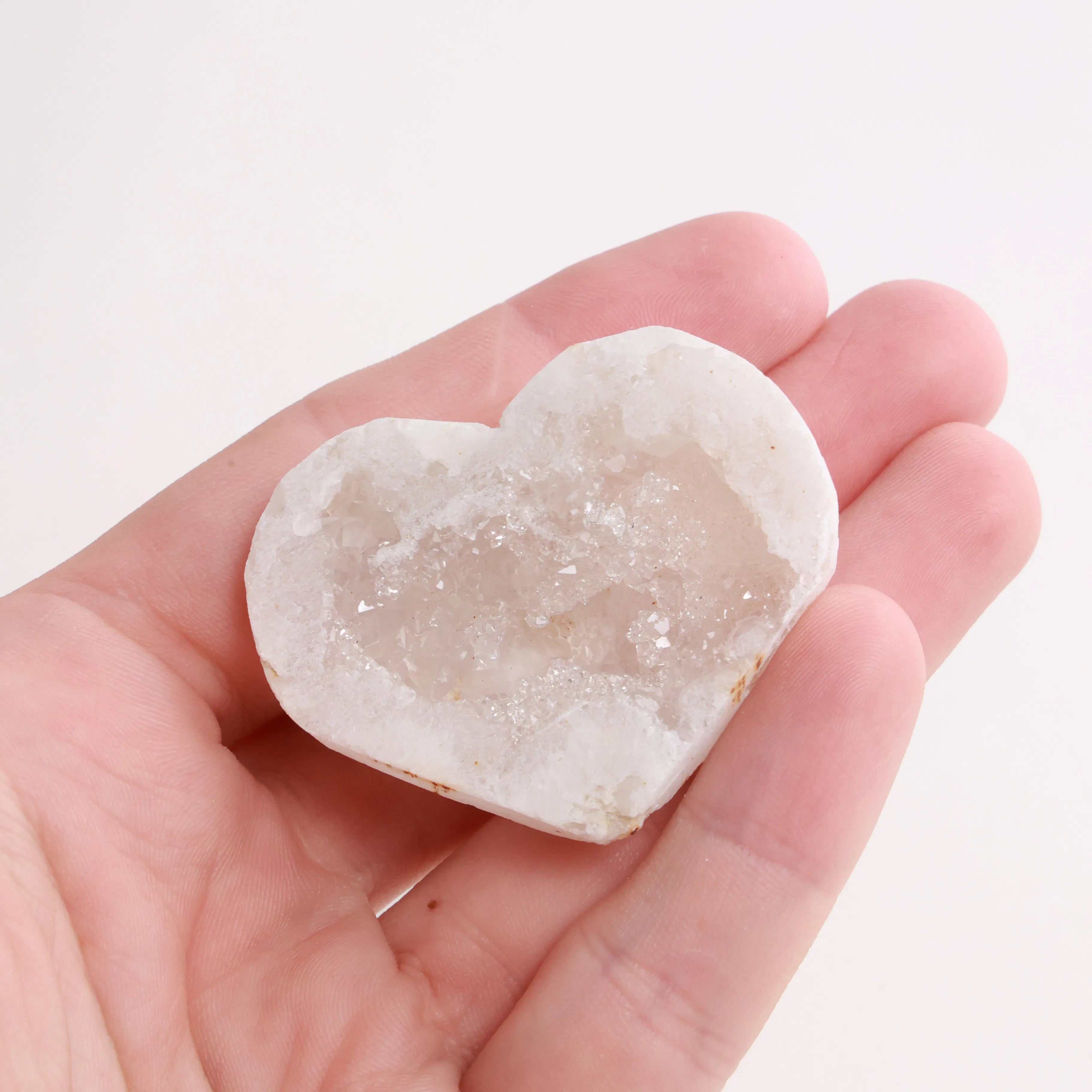 Quartz Geode Towers & Hearts — Semi-Raw Crystal (Exact Pieces)