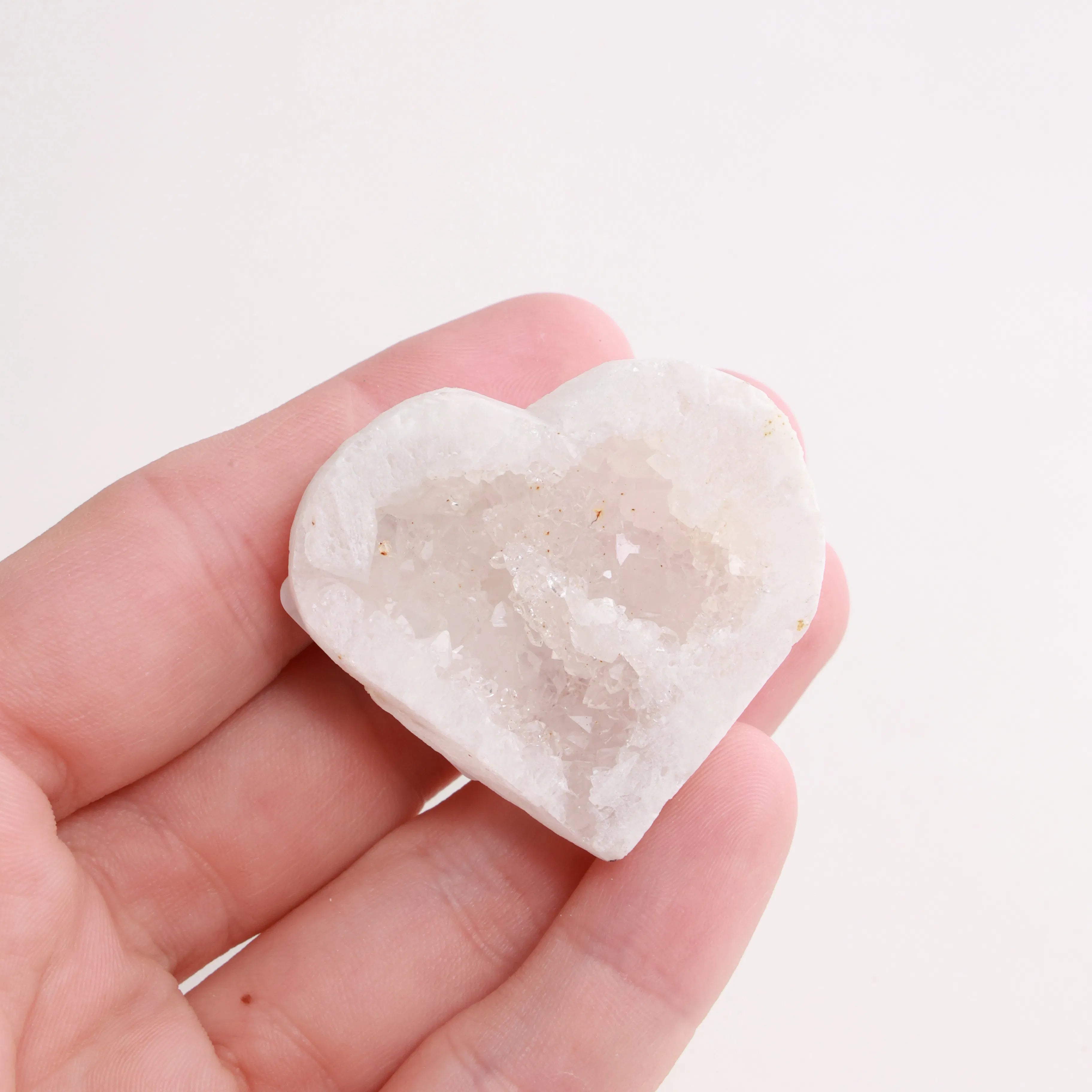 Quartz Geode Towers & Hearts — Semi-Raw Crystal (Exact Pieces)