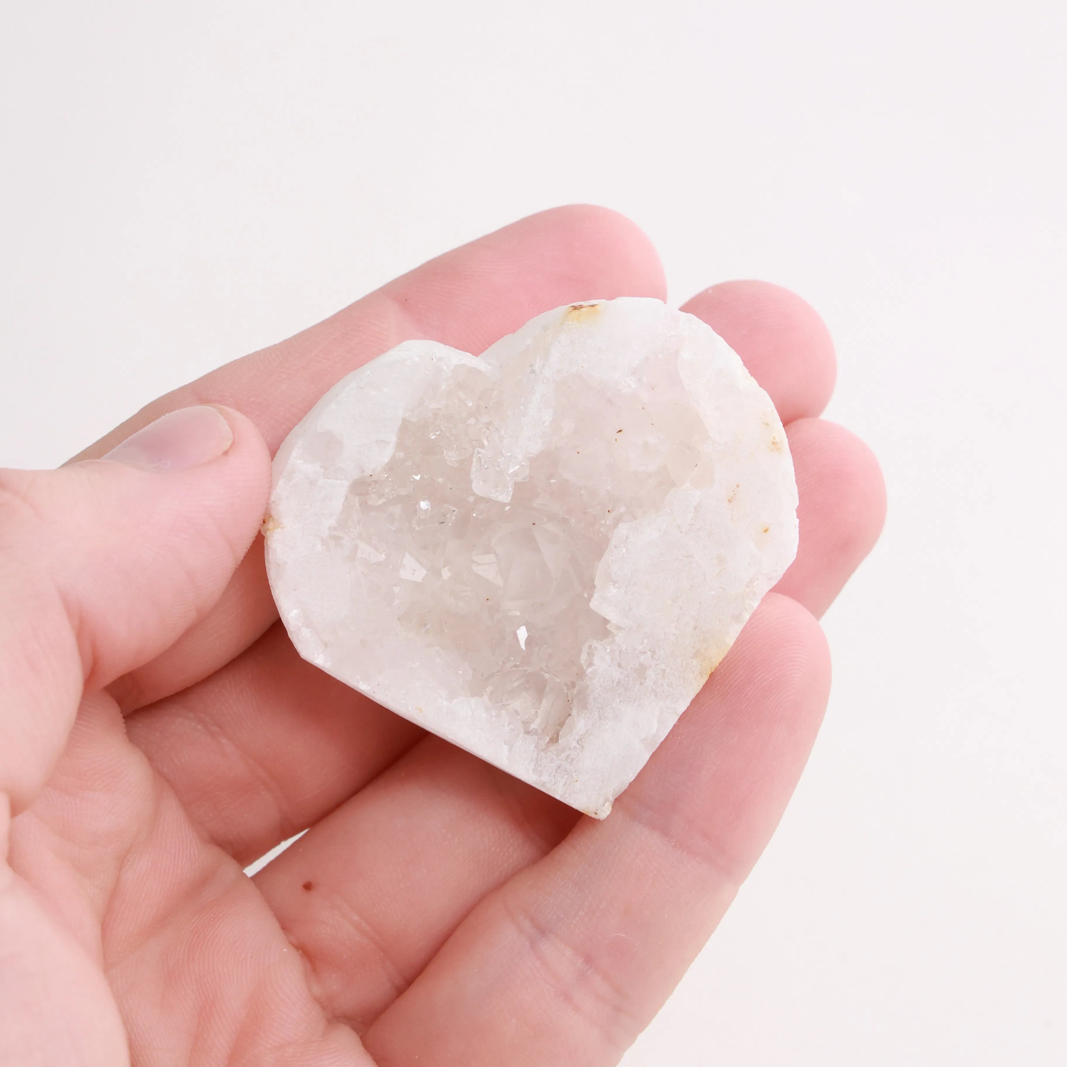 Quartz Geode Towers & Hearts — Semi-Raw Crystal (Exact Pieces)