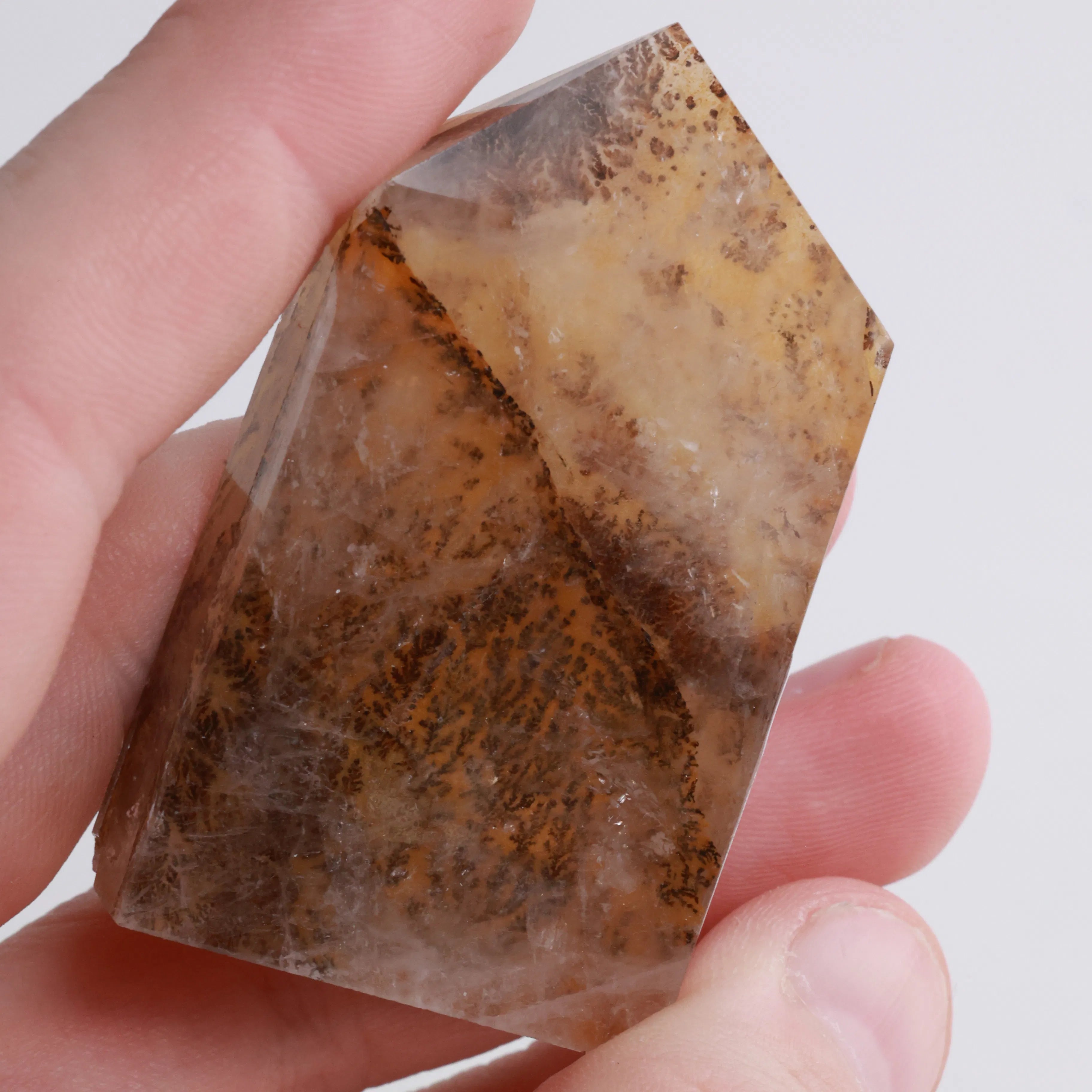 Dendritic Quartz Towers — Polished Crystal Towers