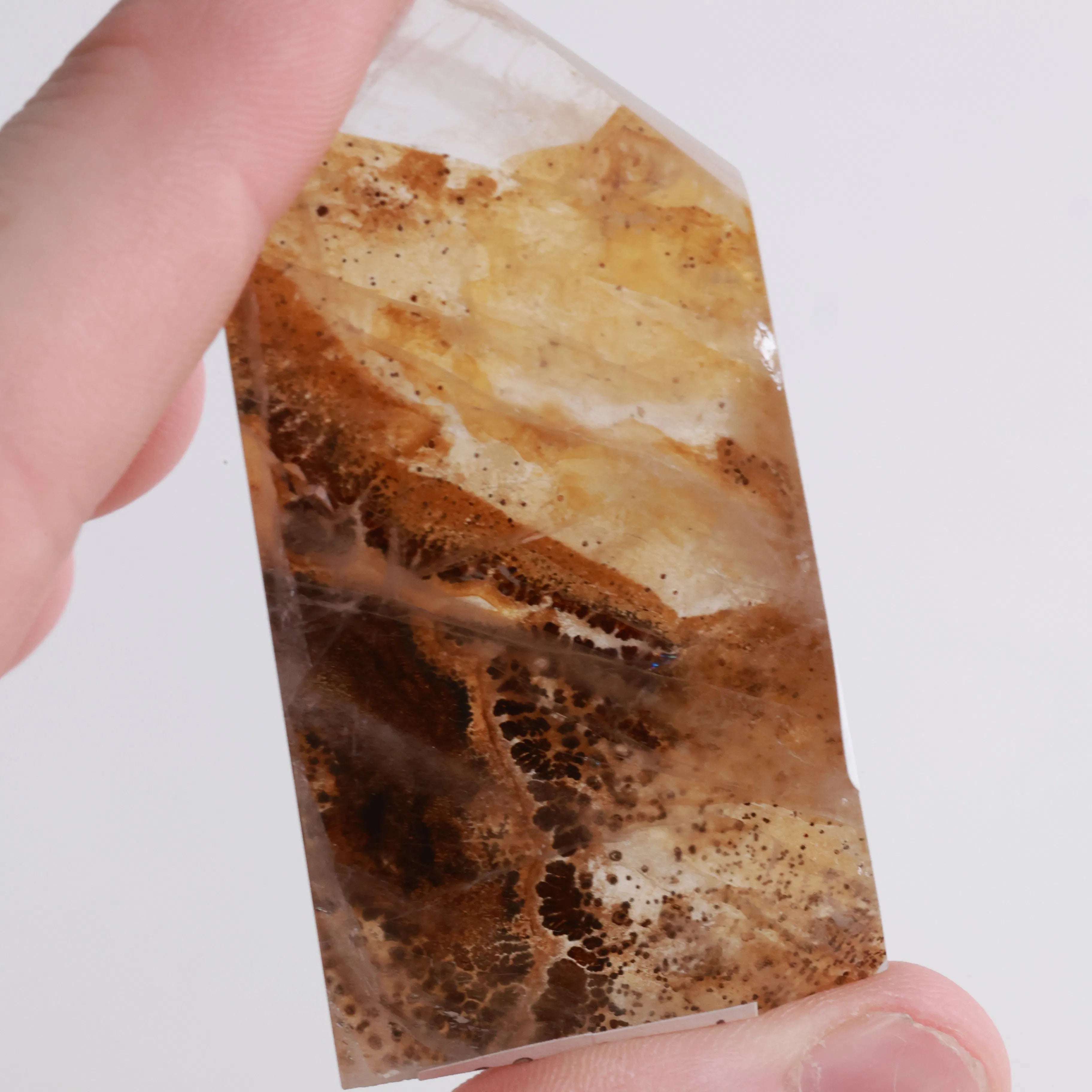 Dendritic Quartz Towers — Polished Crystal Towers