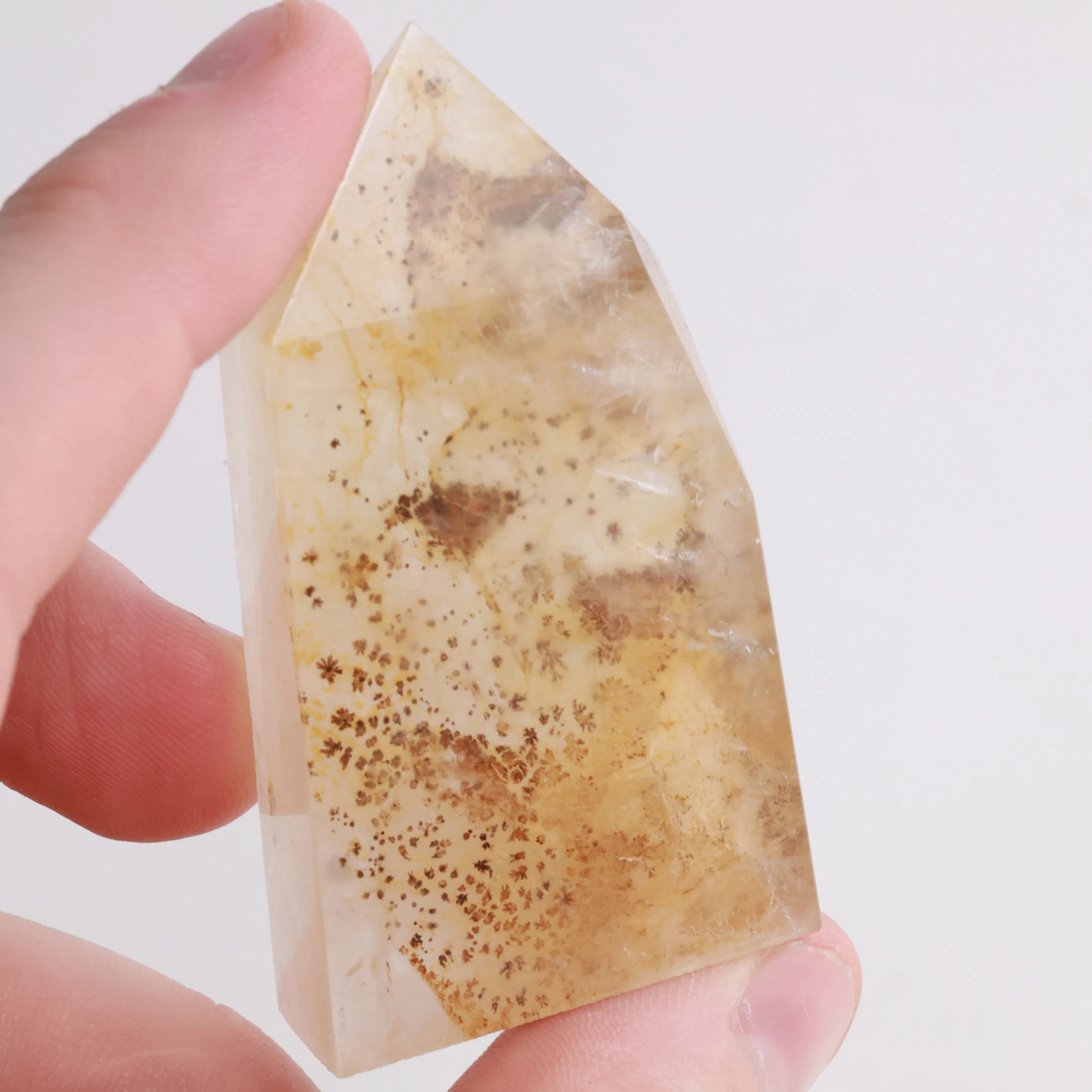 Dendritic Quartz Towers — Polished Crystal Towers