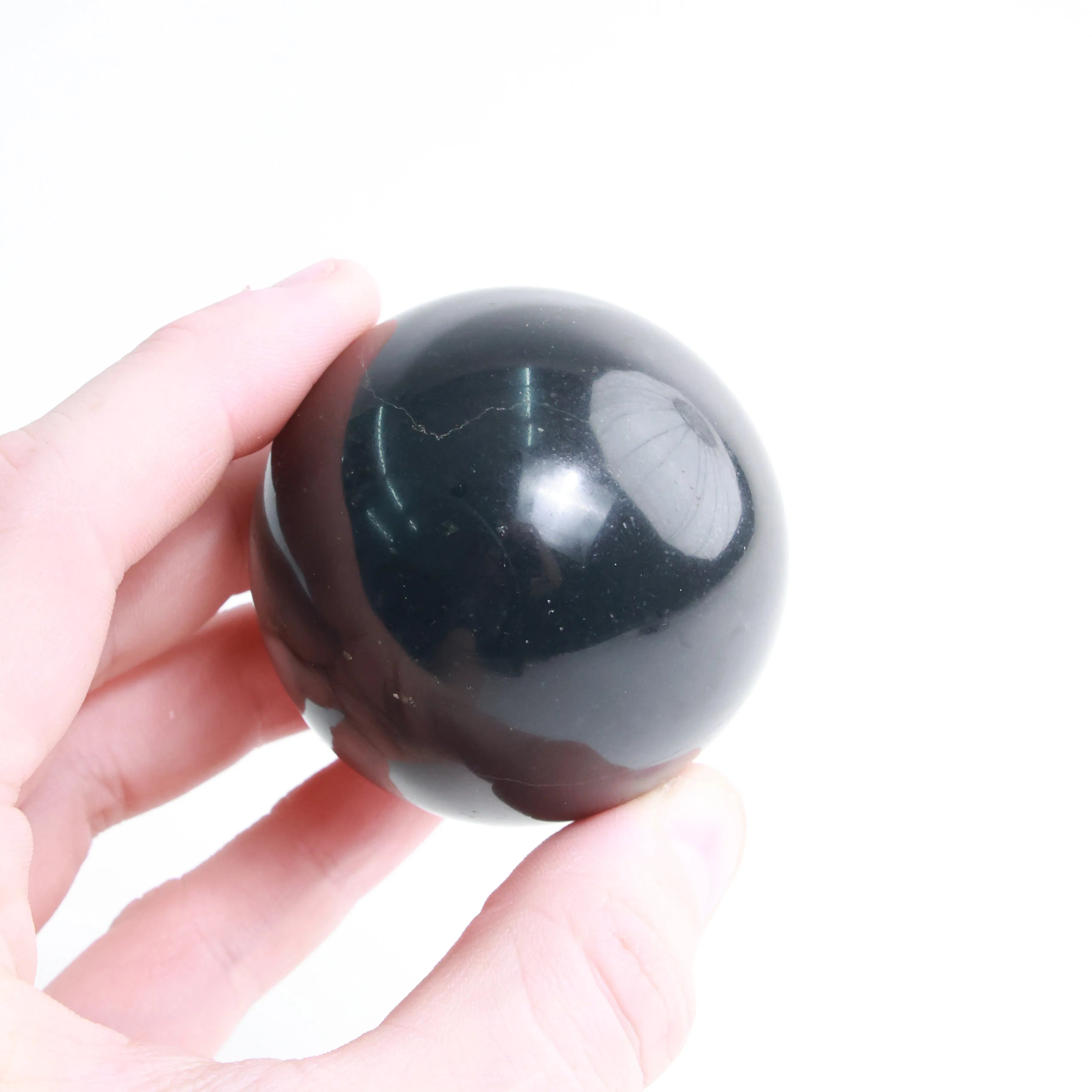 Black Tourmaline Spheres — Polished Crystal Spheres