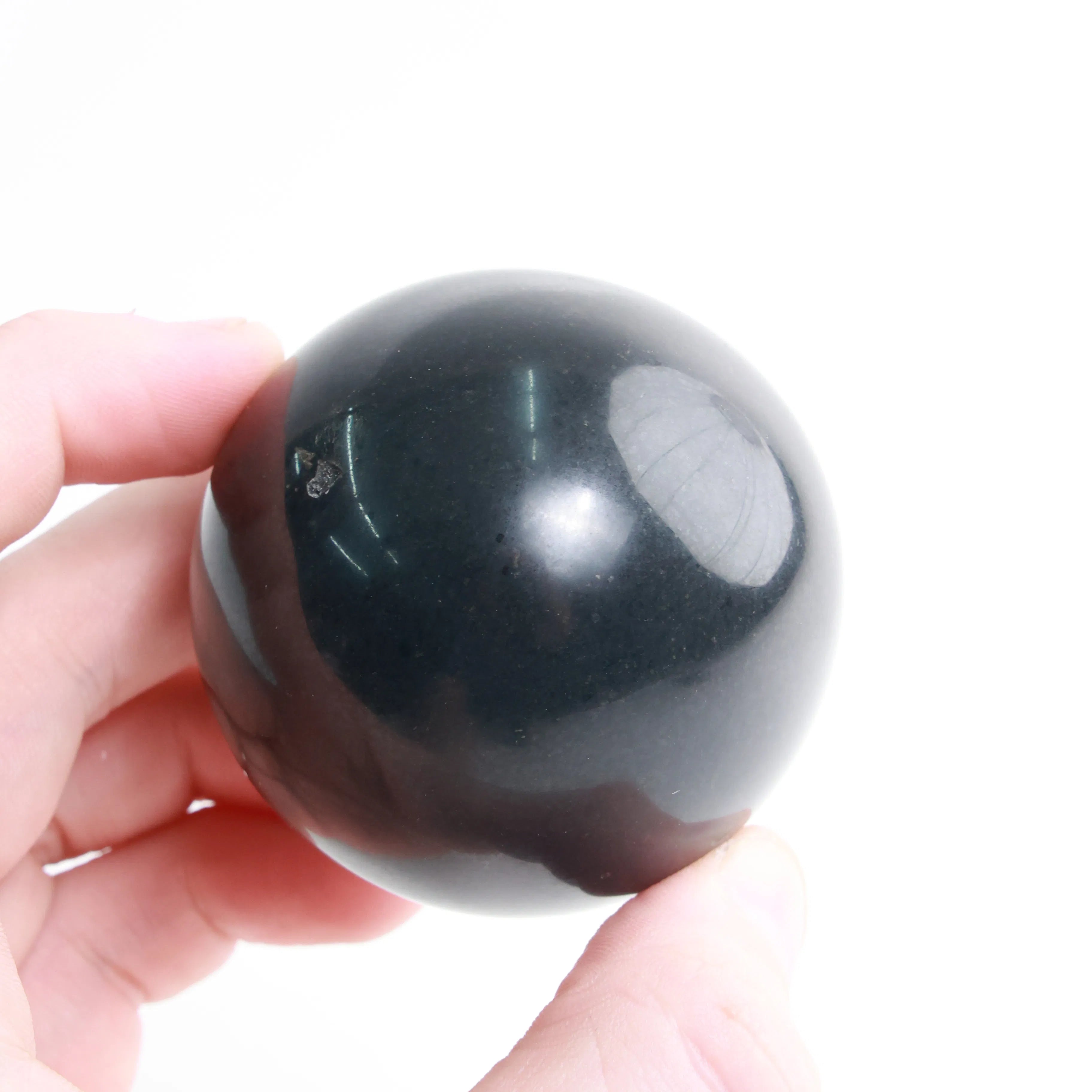 Black Tourmaline Spheres — Polished Crystal Spheres
