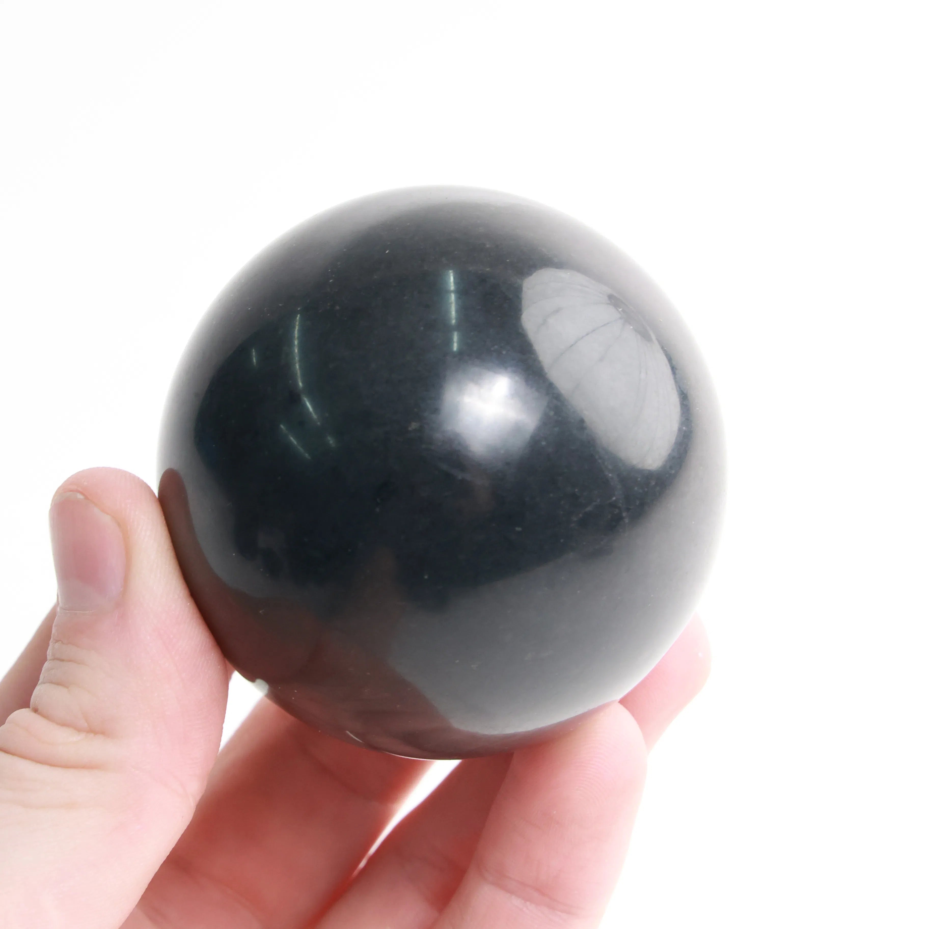 Black Tourmaline Spheres — Polished Crystal Spheres