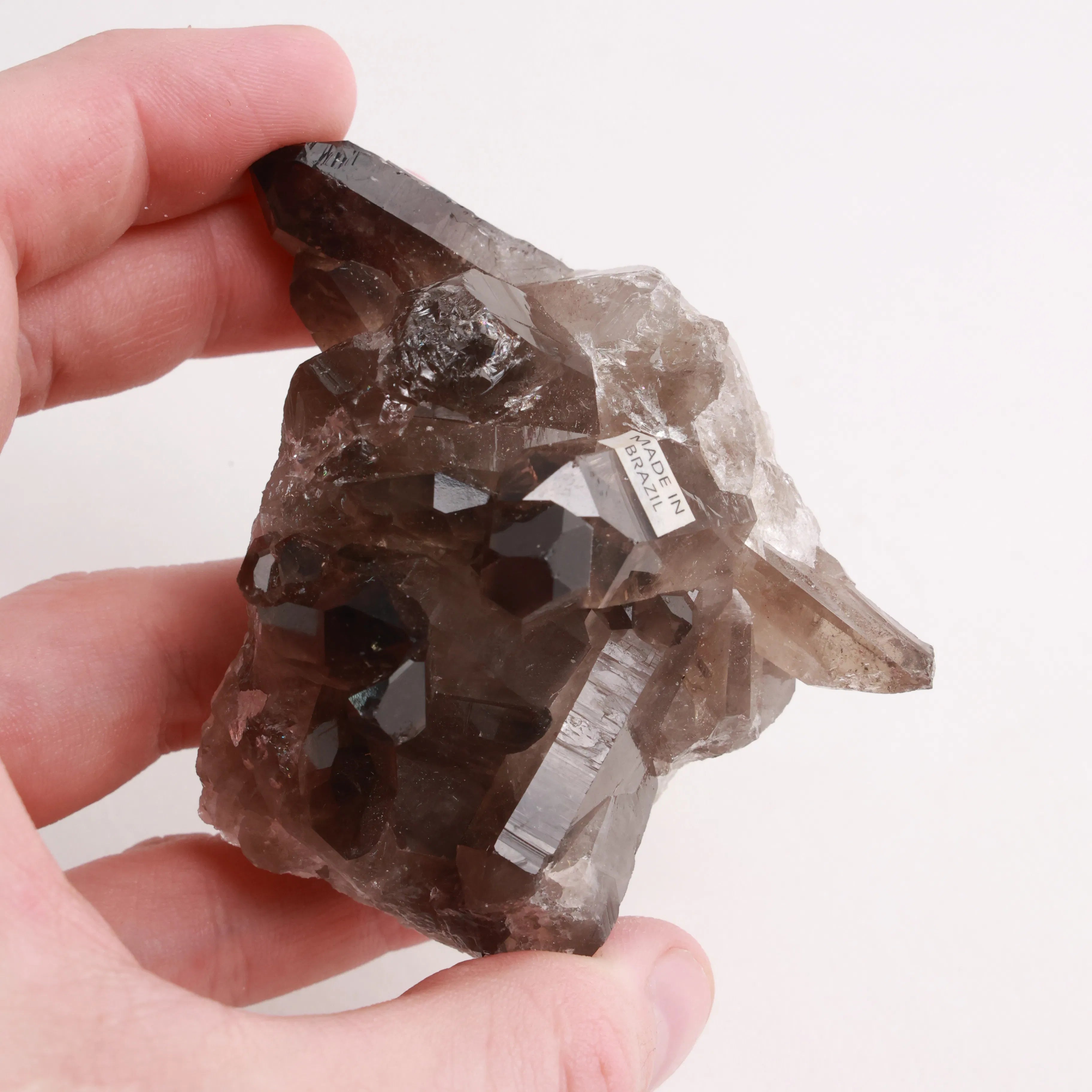 Raw Smoky Quartz Clusters — Natural Crystal Clusters