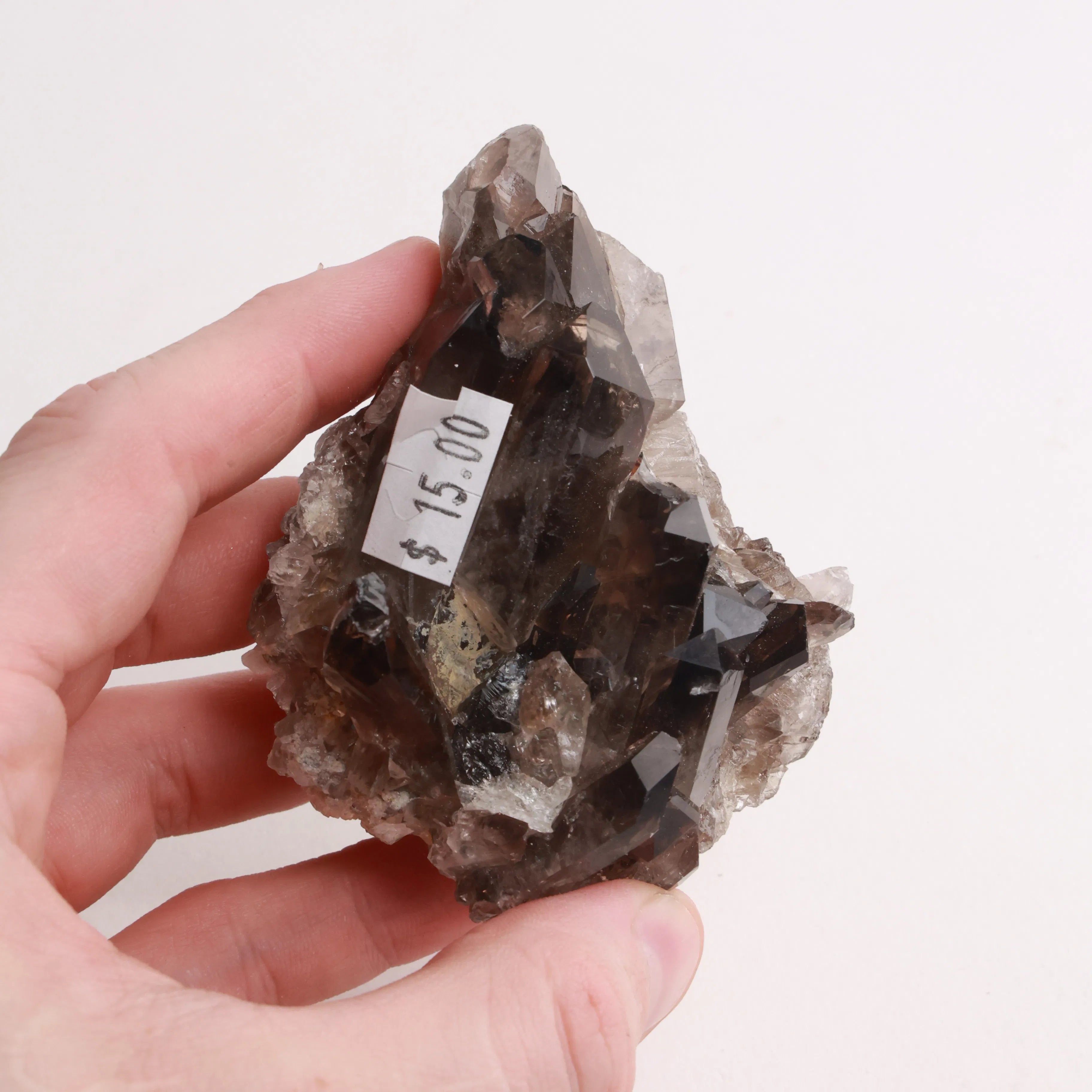 Raw Smoky Quartz Clusters — Natural Crystal Clusters