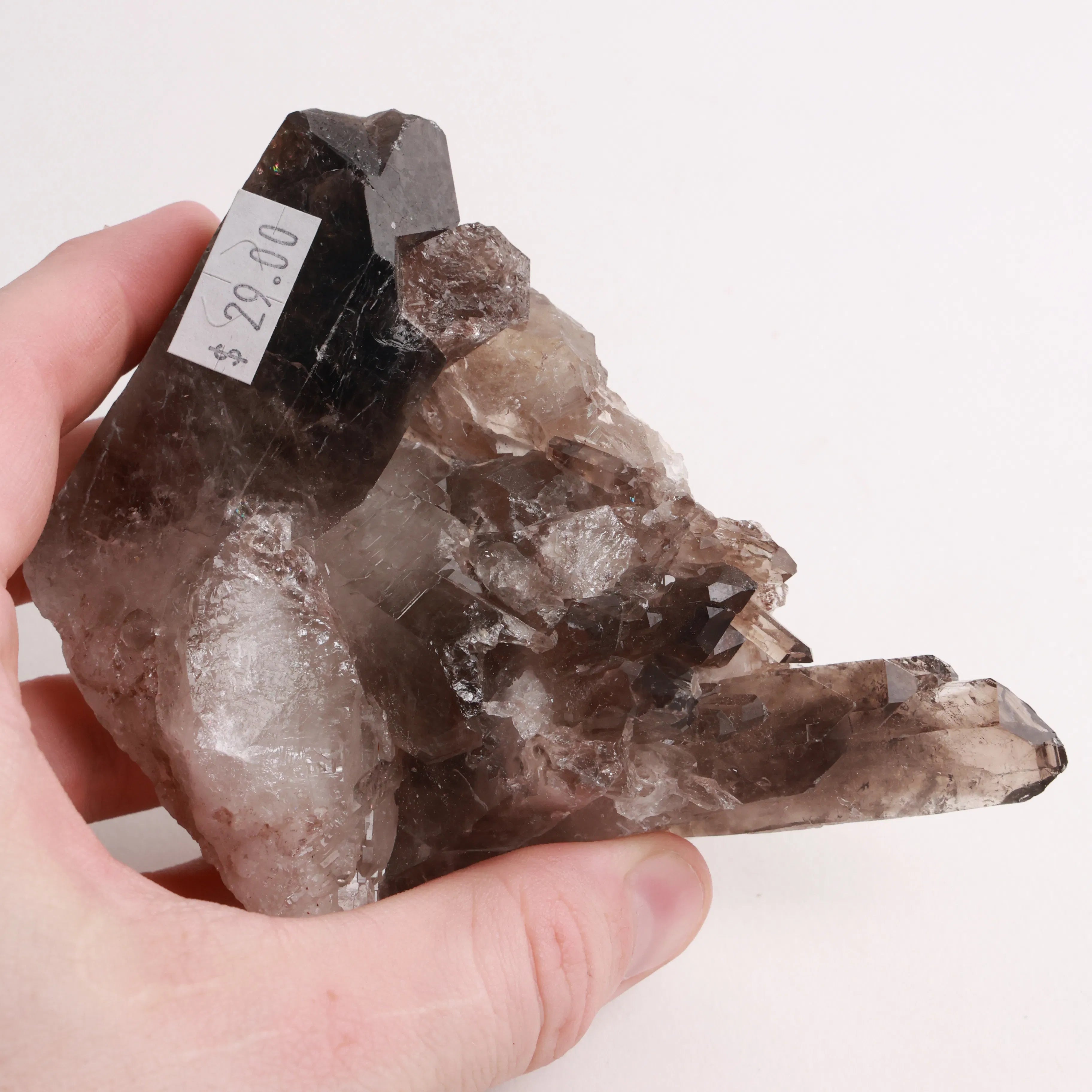 Raw Smoky Quartz Clusters — Natural Crystal Clusters