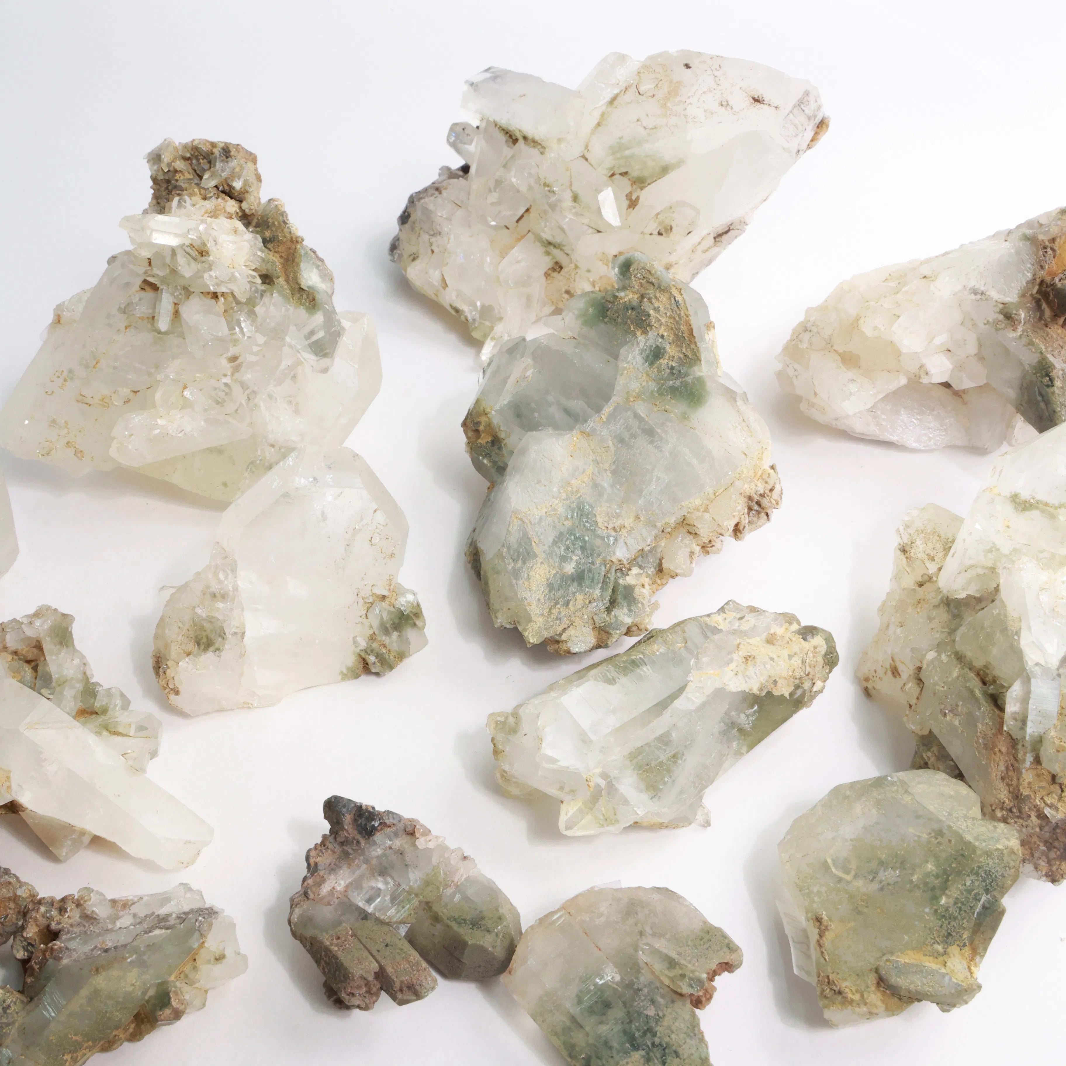 Garden Quartz Clusters — Raw Natural Formation (Exact Pieces)