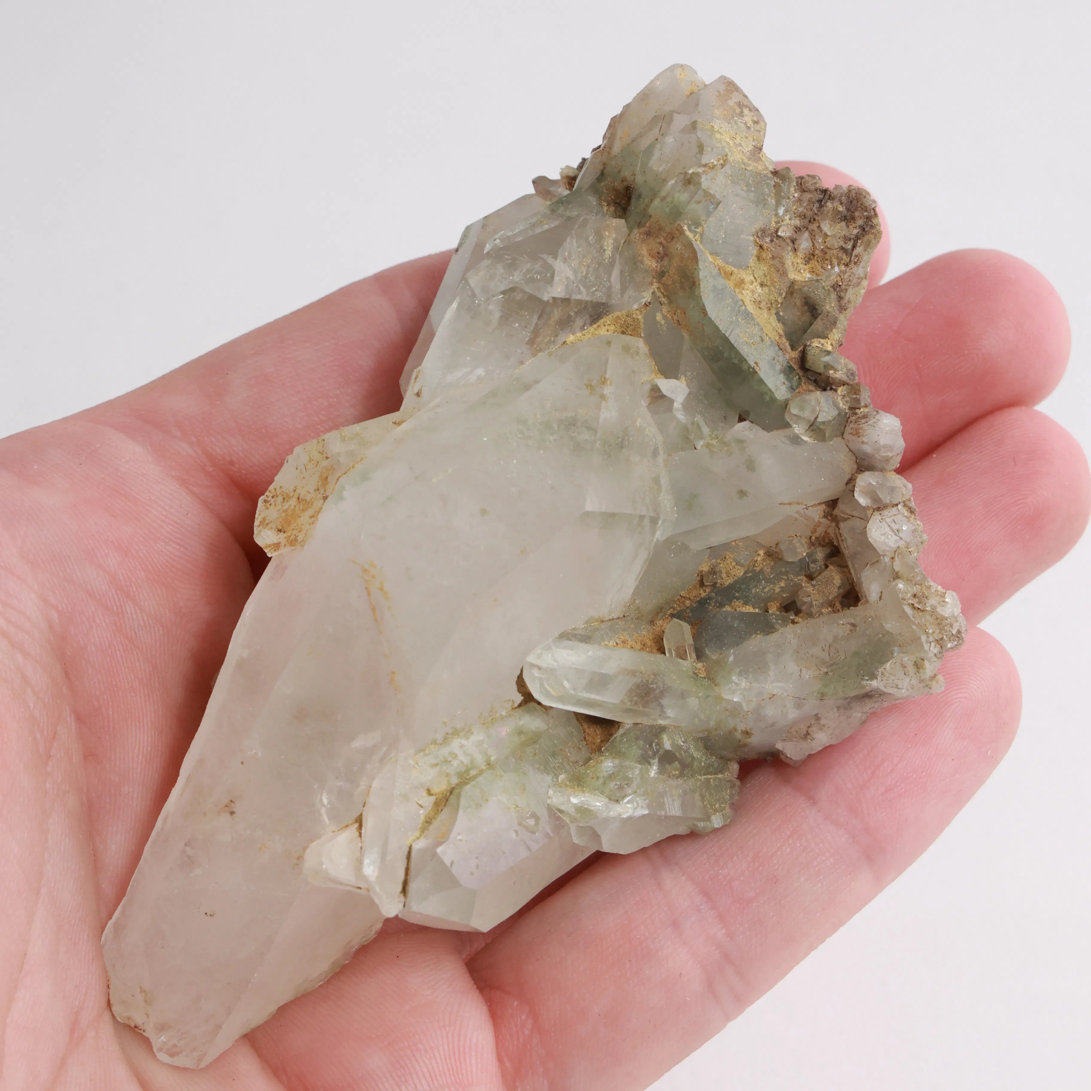 Garden Quartz Clusters — Raw Natural Formation (Exact Pieces)