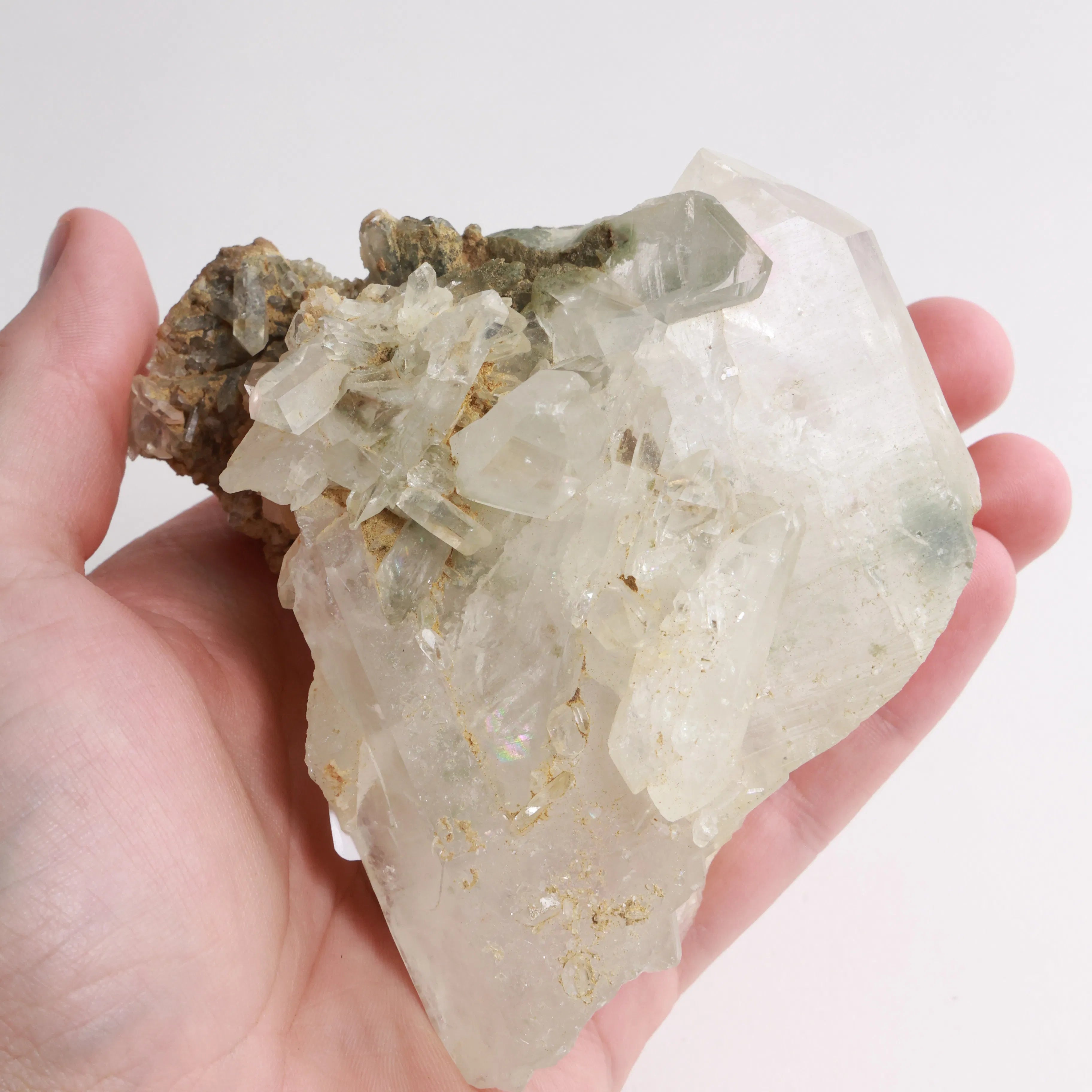 Garden Quartz Clusters — Raw Natural Formation (Exact Pieces)