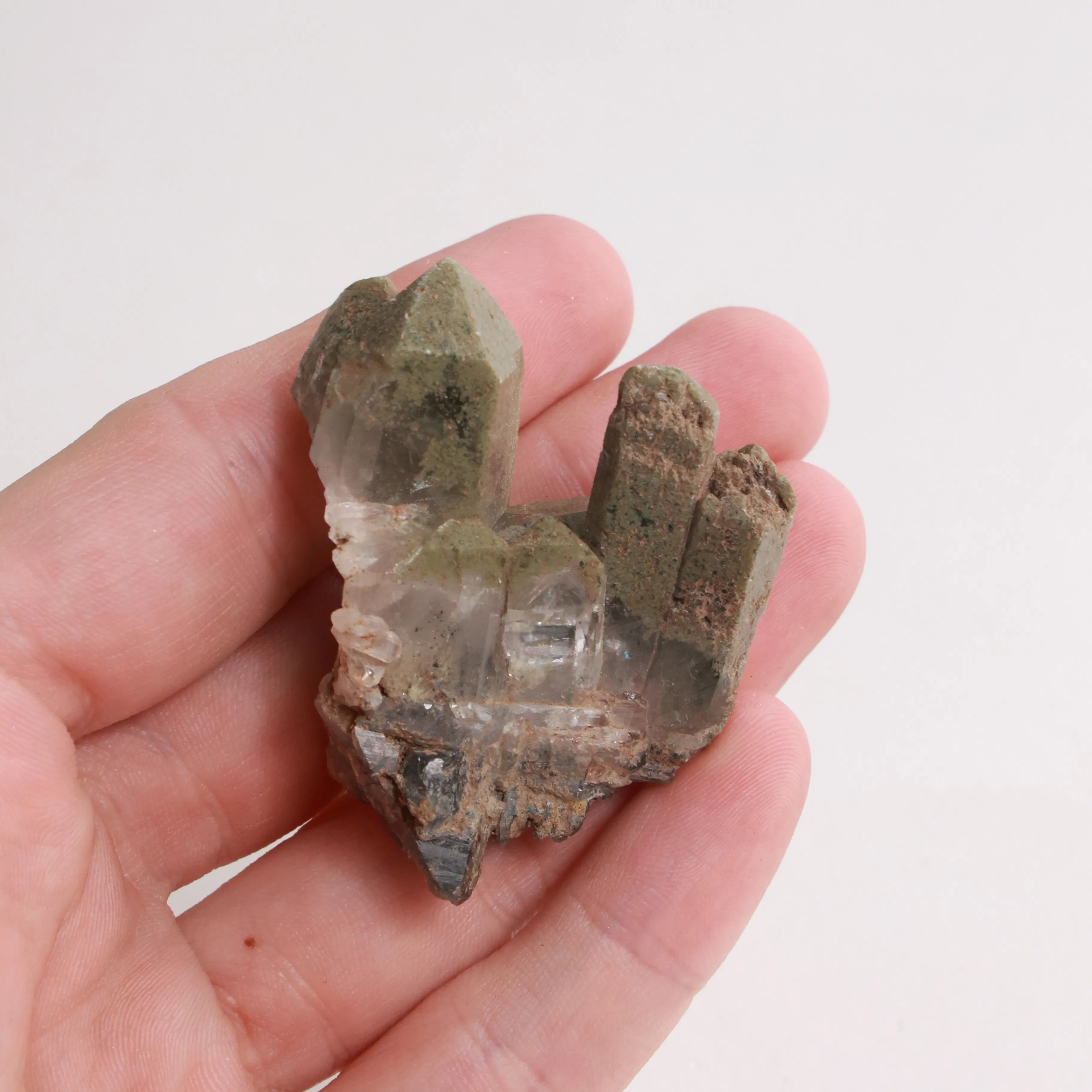 Garden Quartz Clusters — Raw Natural Formation (Exact Pieces)