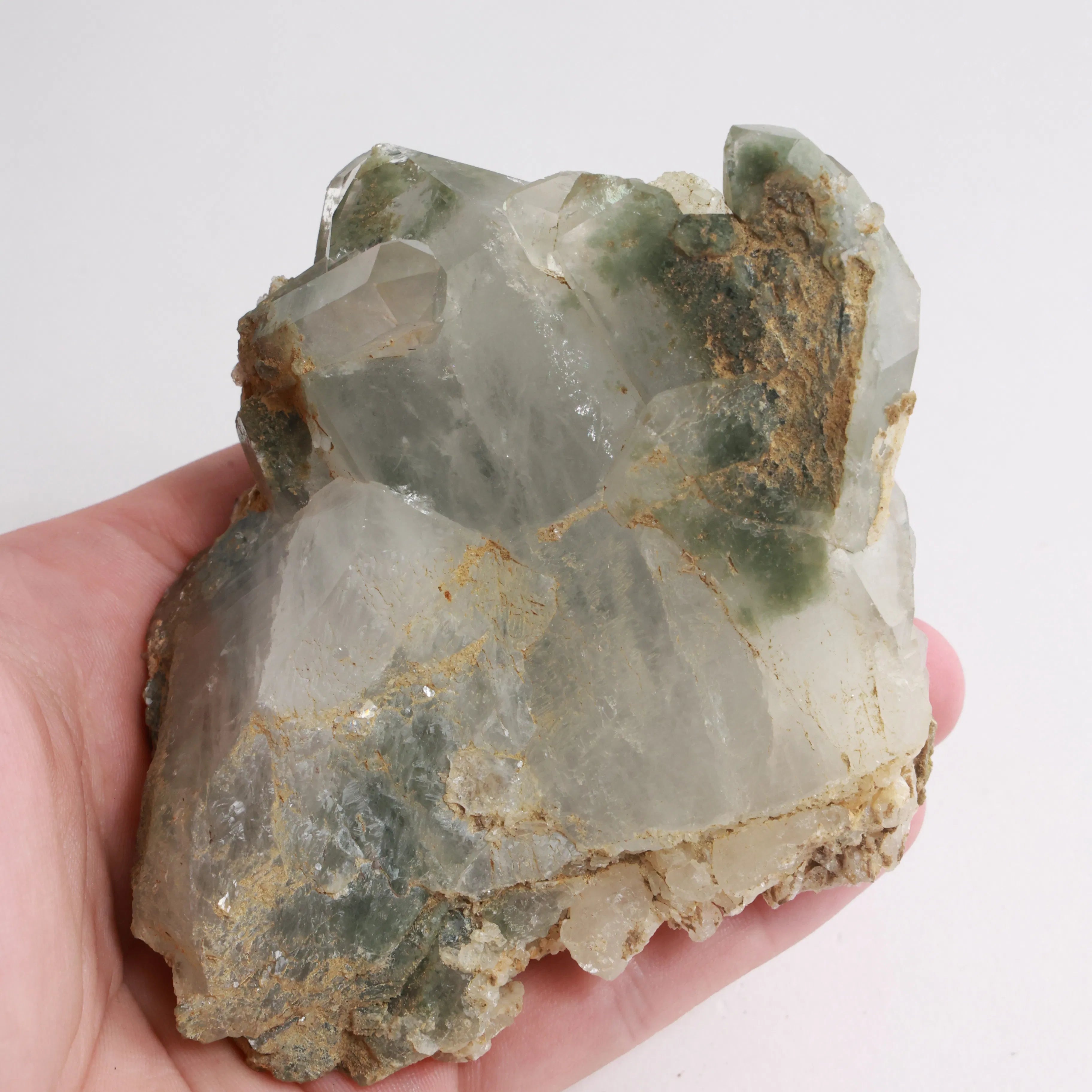 Garden Quartz Clusters — Raw Natural Formation (Exact Pieces)