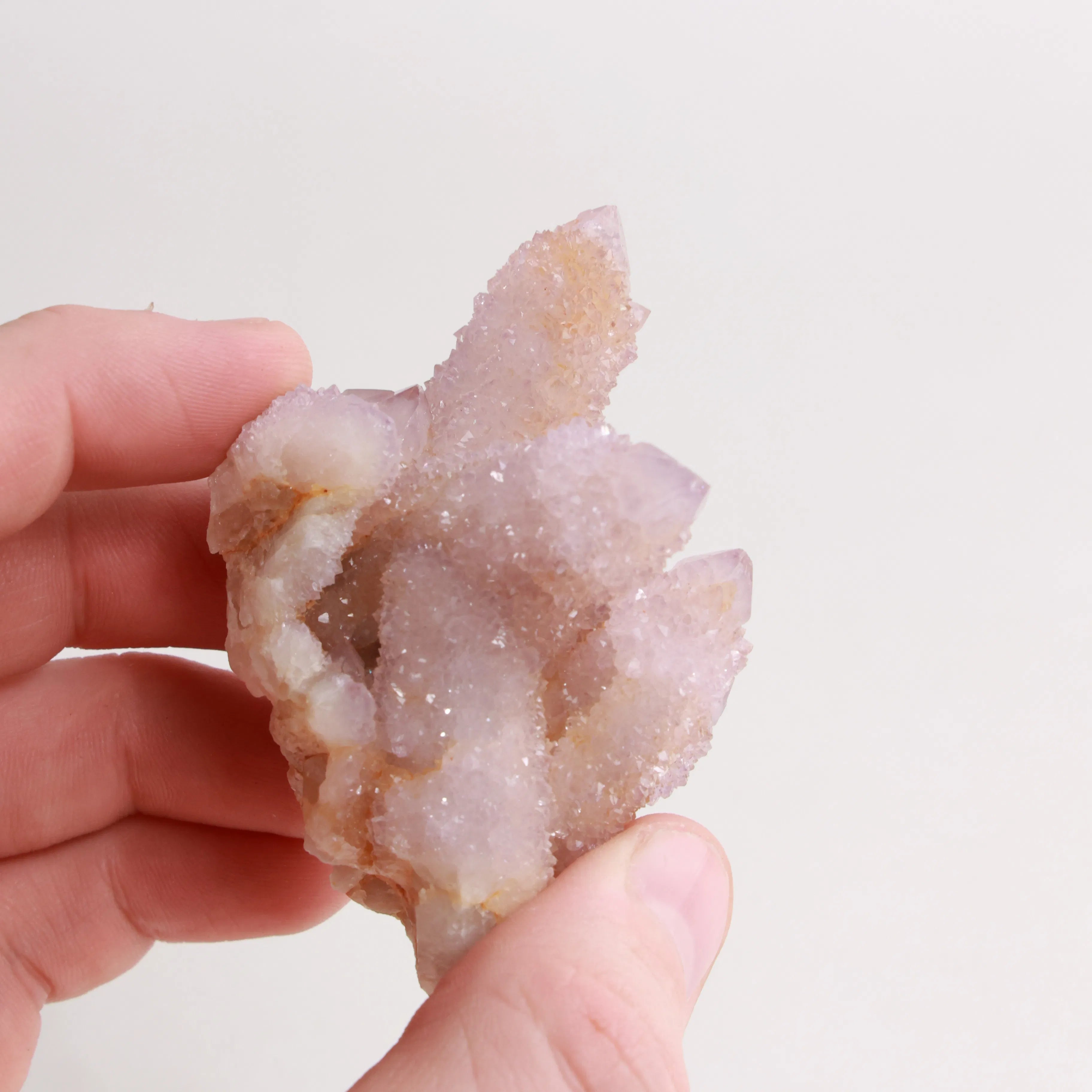 Spirit Quartz Clusters — Raw Amethyst Cactus Quartz (Exact Pieces)