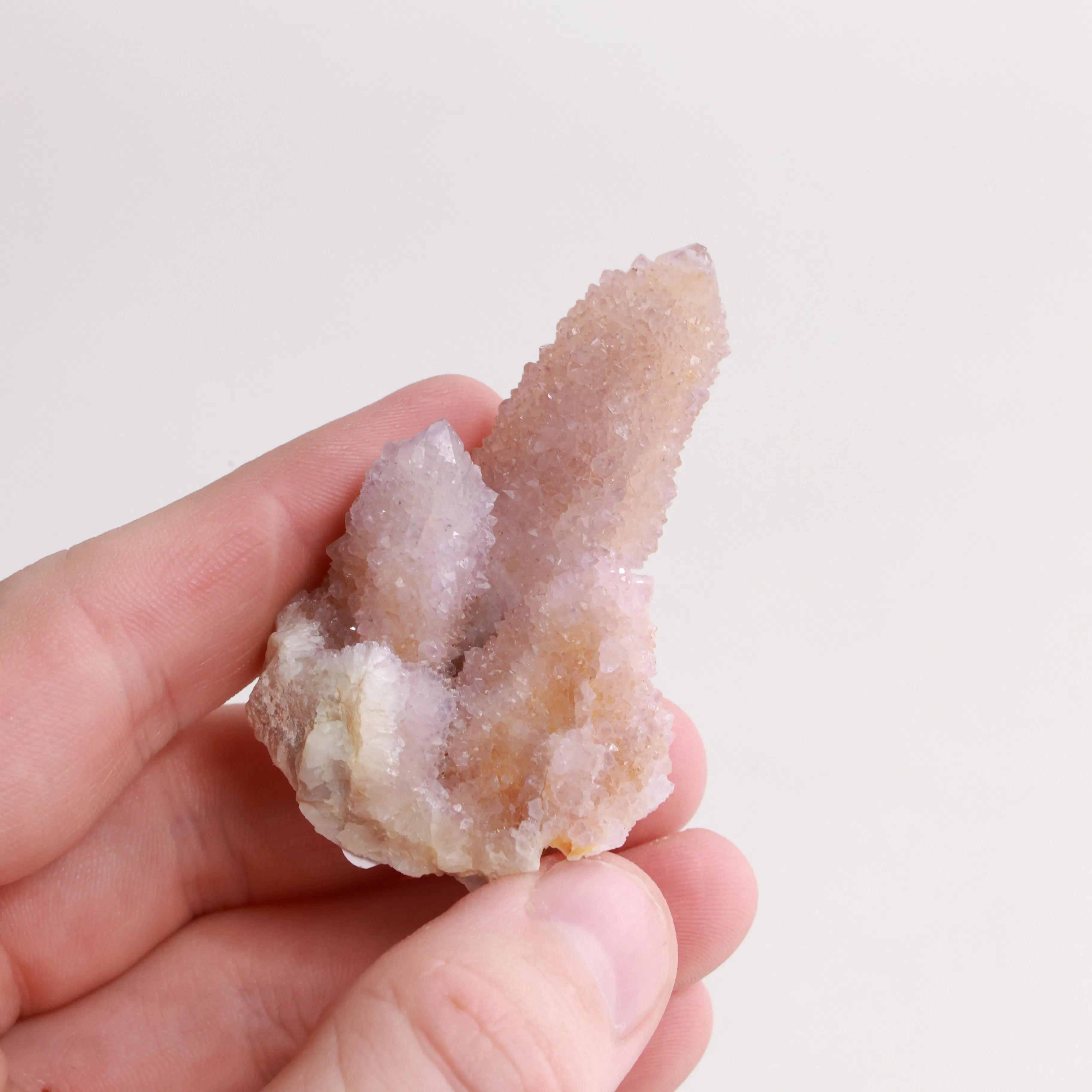 Spirit Quartz Clusters — Raw Amethyst Cactus Quartz (Exact Pieces)
