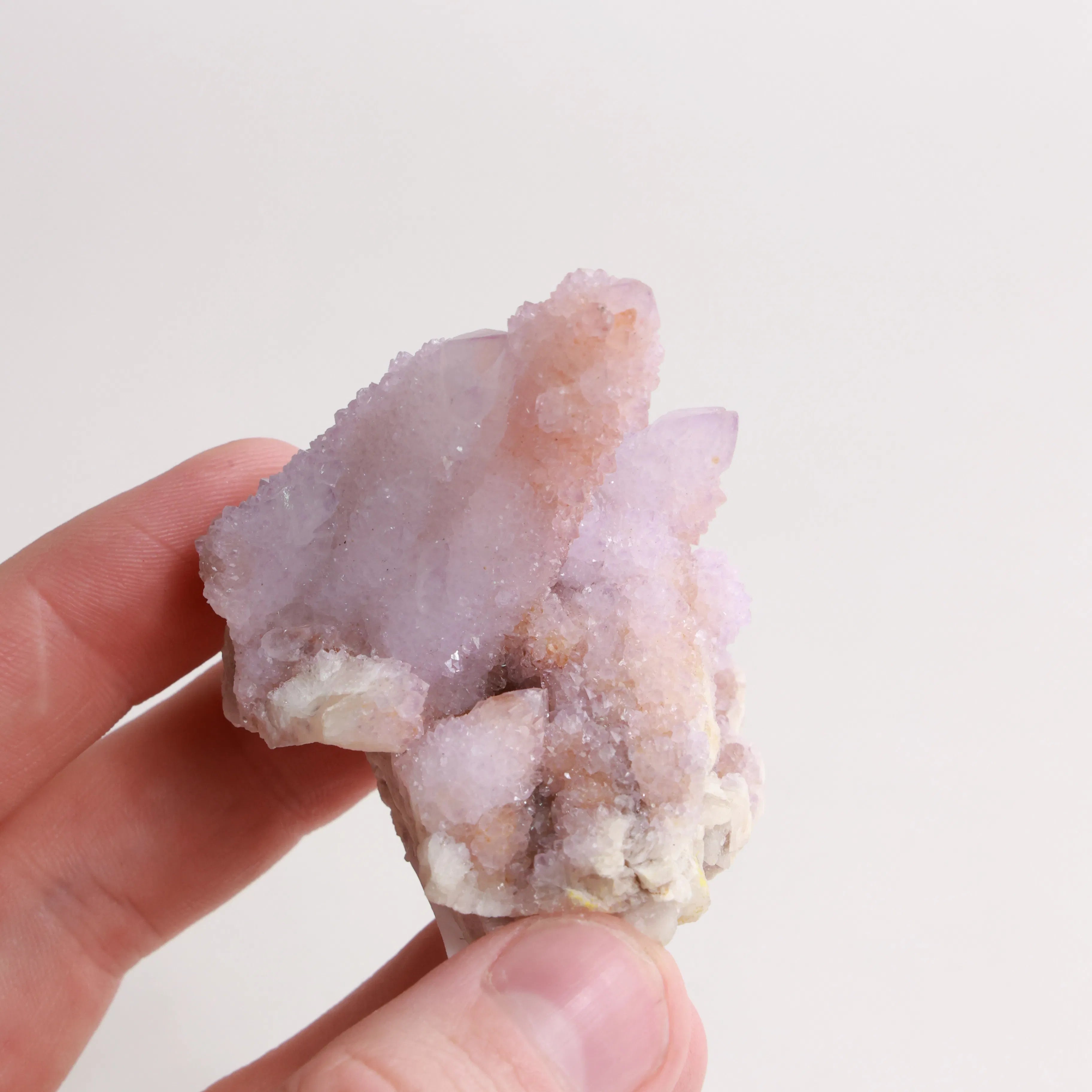 Spirit Quartz Clusters — Raw Amethyst Cactus Quartz (Exact Pieces)