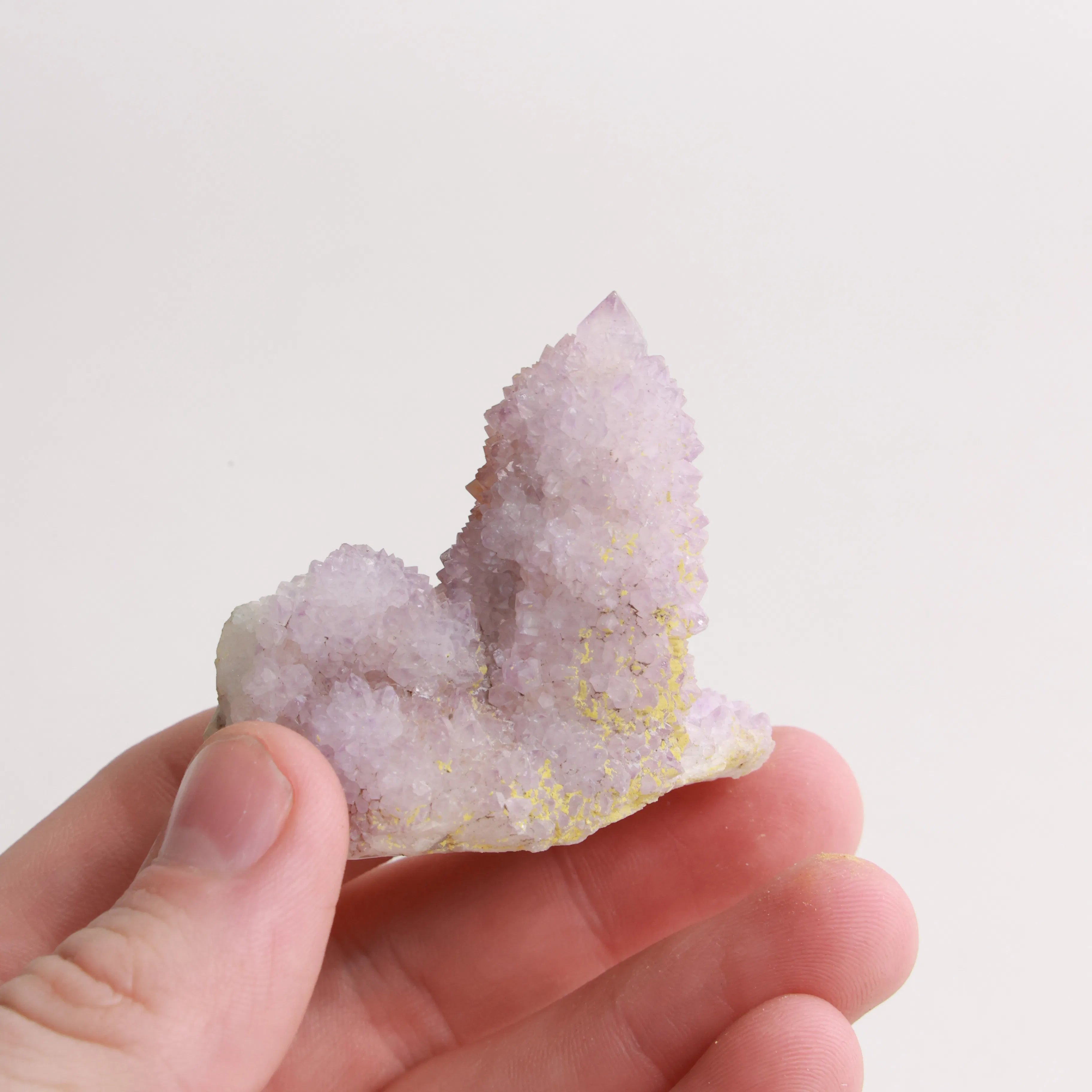 Spirit Quartz Clusters — Raw Amethyst Cactus Quartz (Exact Pieces)