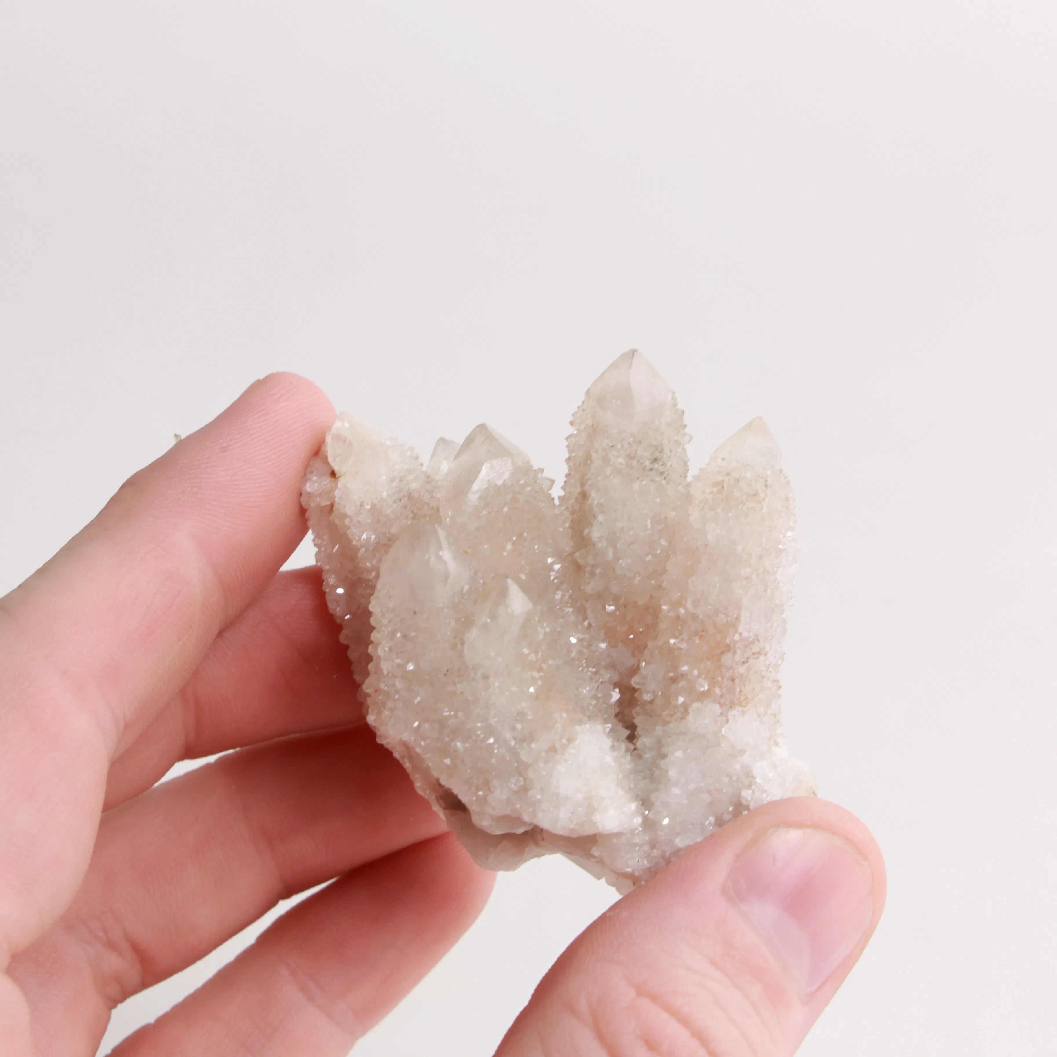 Spirit Quartz Clusters — Raw Amethyst Cactus Quartz (Exact Pieces)