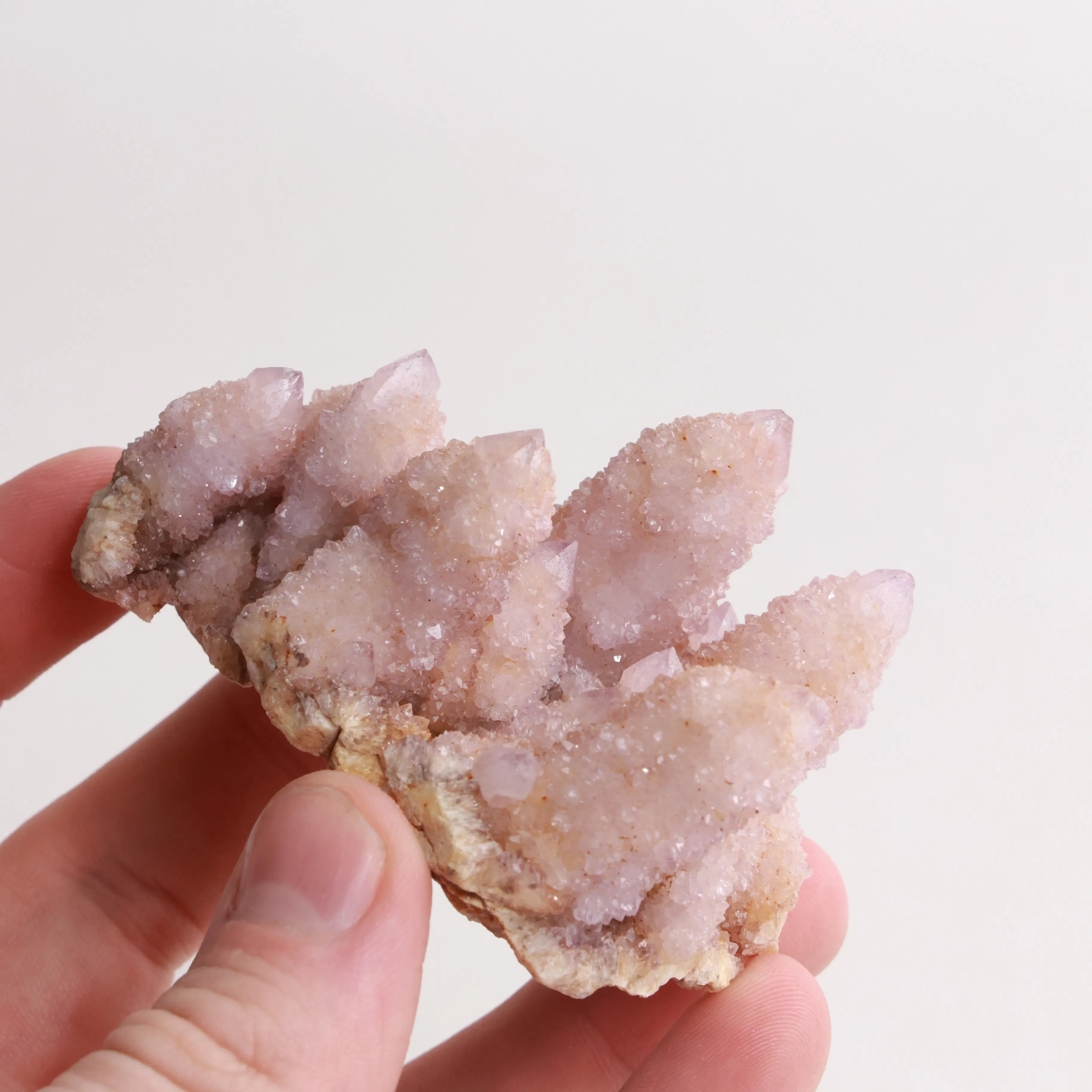 Spirit Quartz Clusters — Raw Amethyst Cactus Quartz (Exact Pieces)
