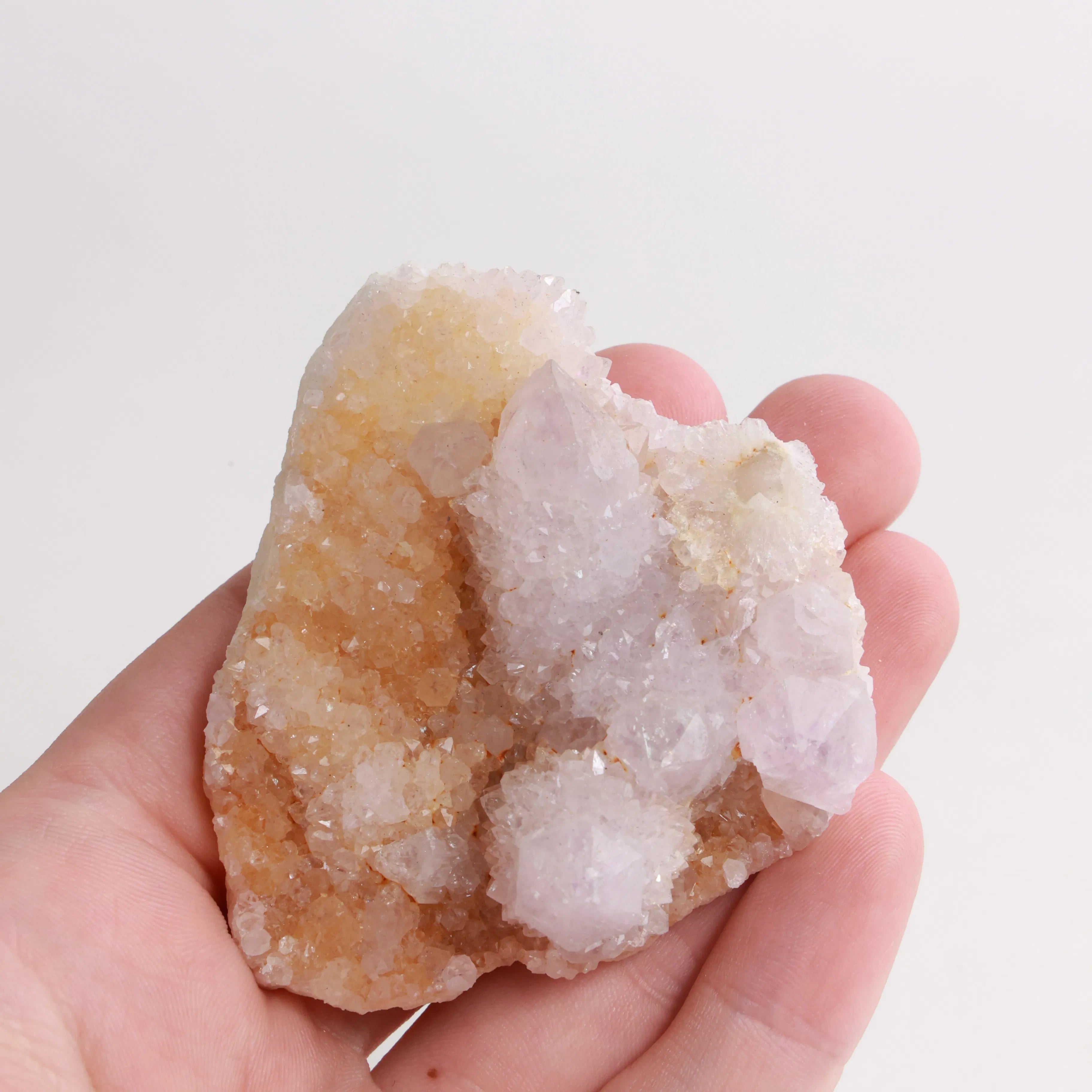 Spirit Quartz Clusters — Raw Amethyst Cactus Quartz (Exact Pieces)